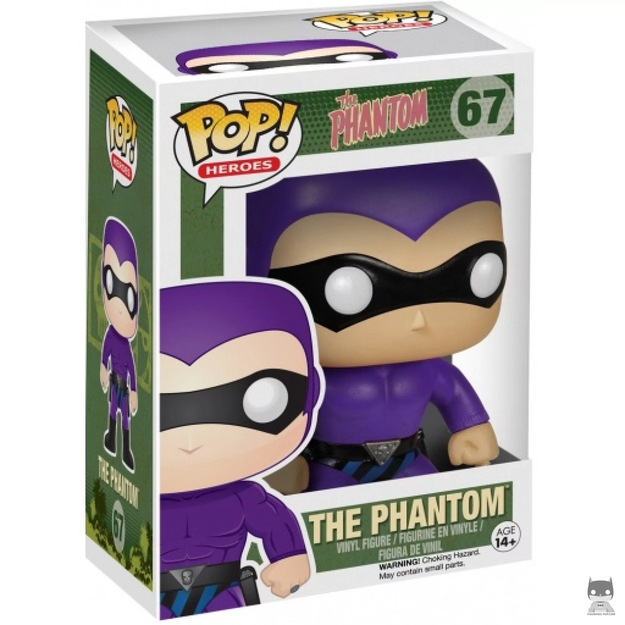 The Phantom Funko Pop! figure in its box