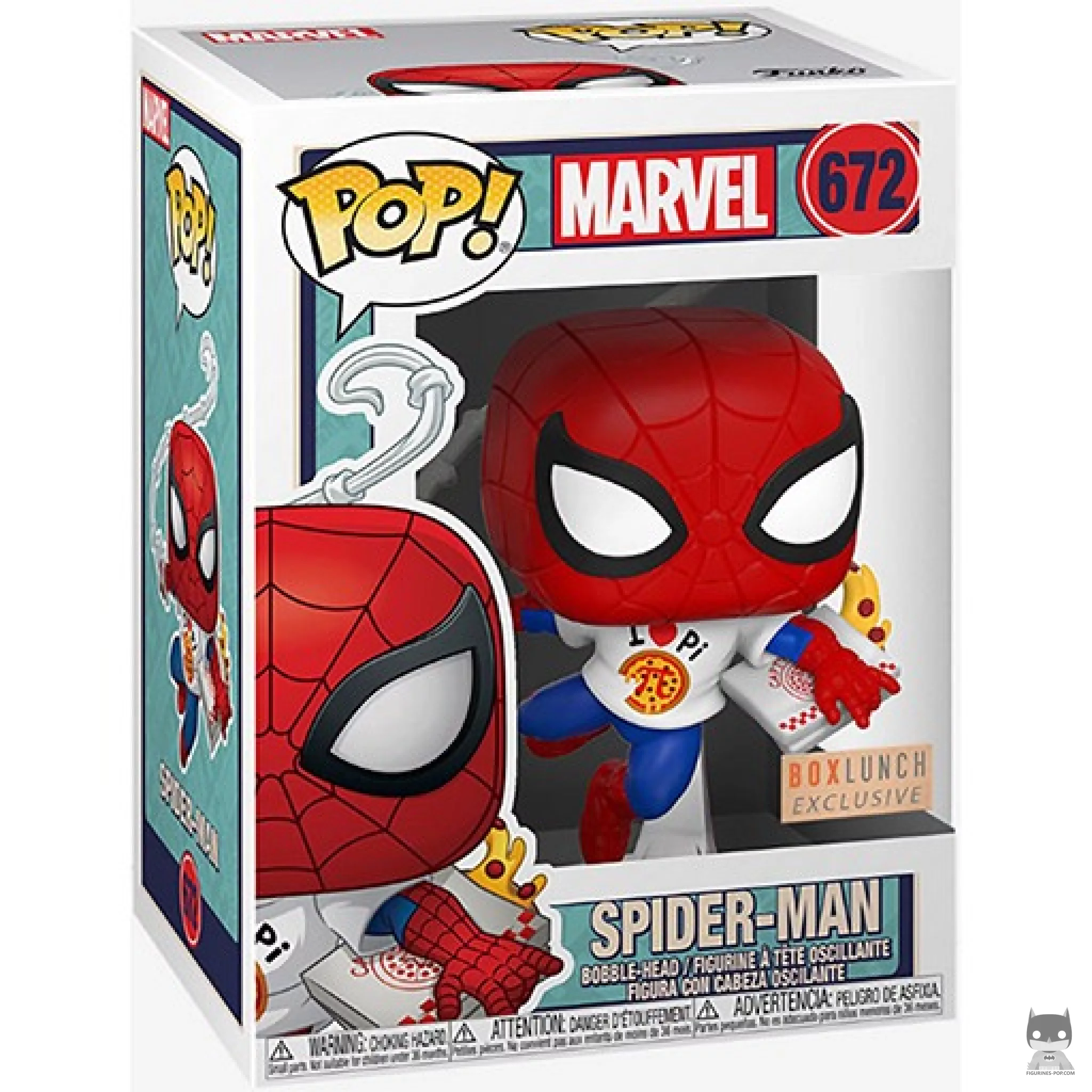 Spider-Man Funko Pop! figure in its box