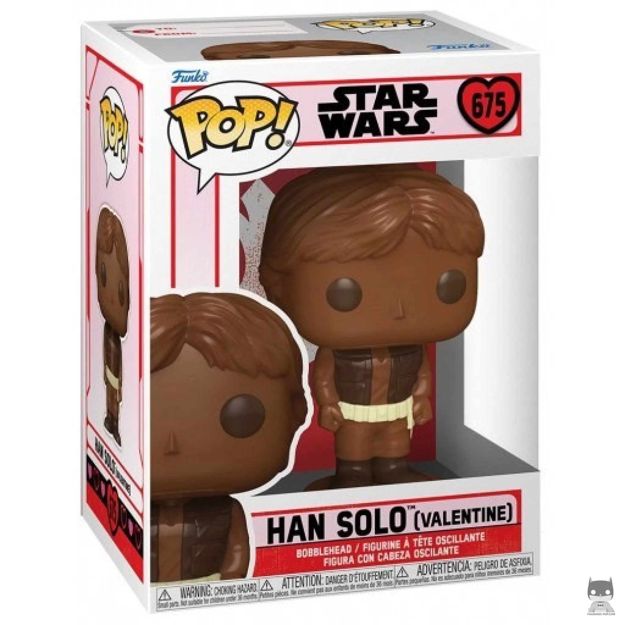Han Solo (Chocolate) Funko Pop! figure in its box