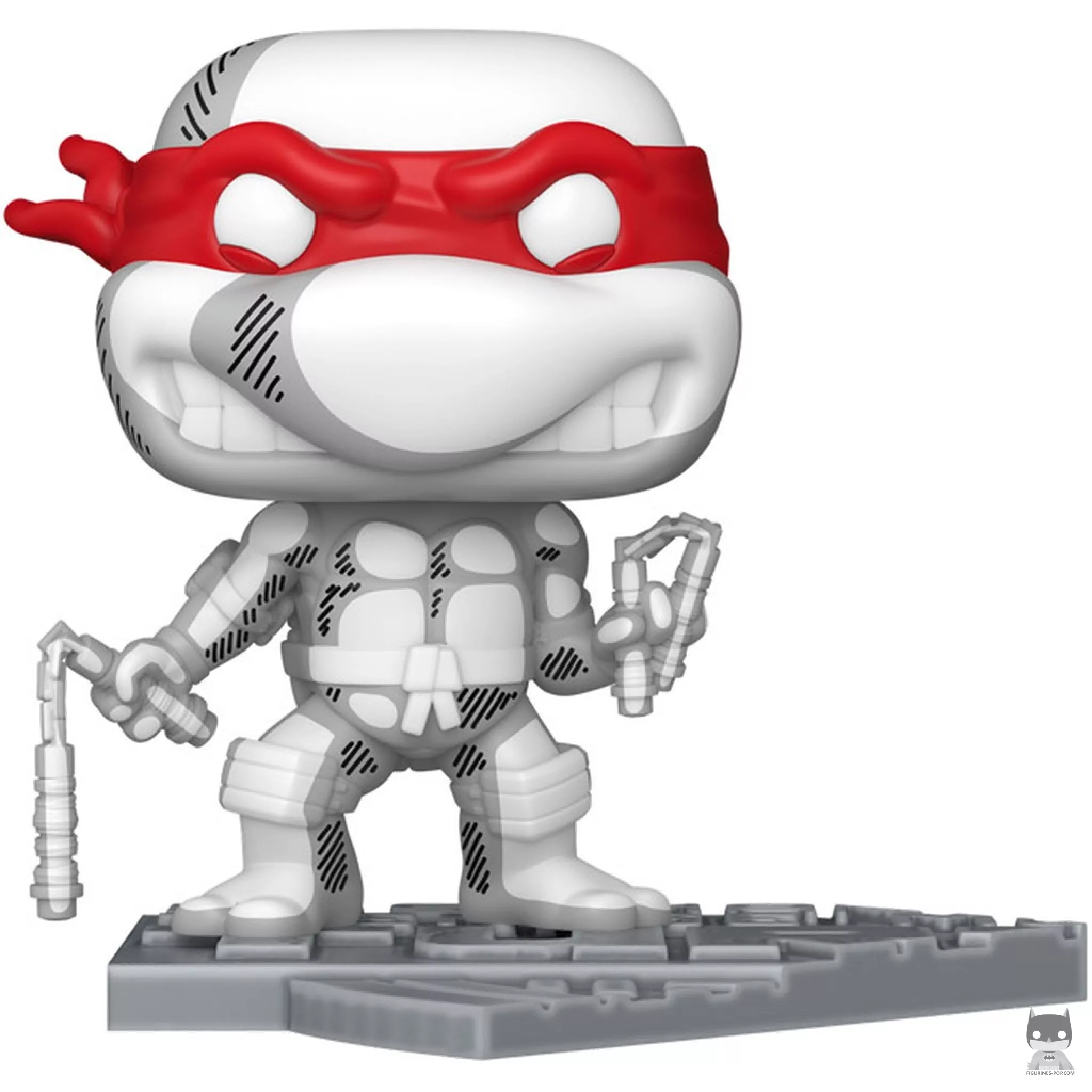 Michelangelo (Battle Damaged) (Comic Deco) Funko Pop! figure (Eastman and Laird's Teenage Mutant Turtles Ninja)