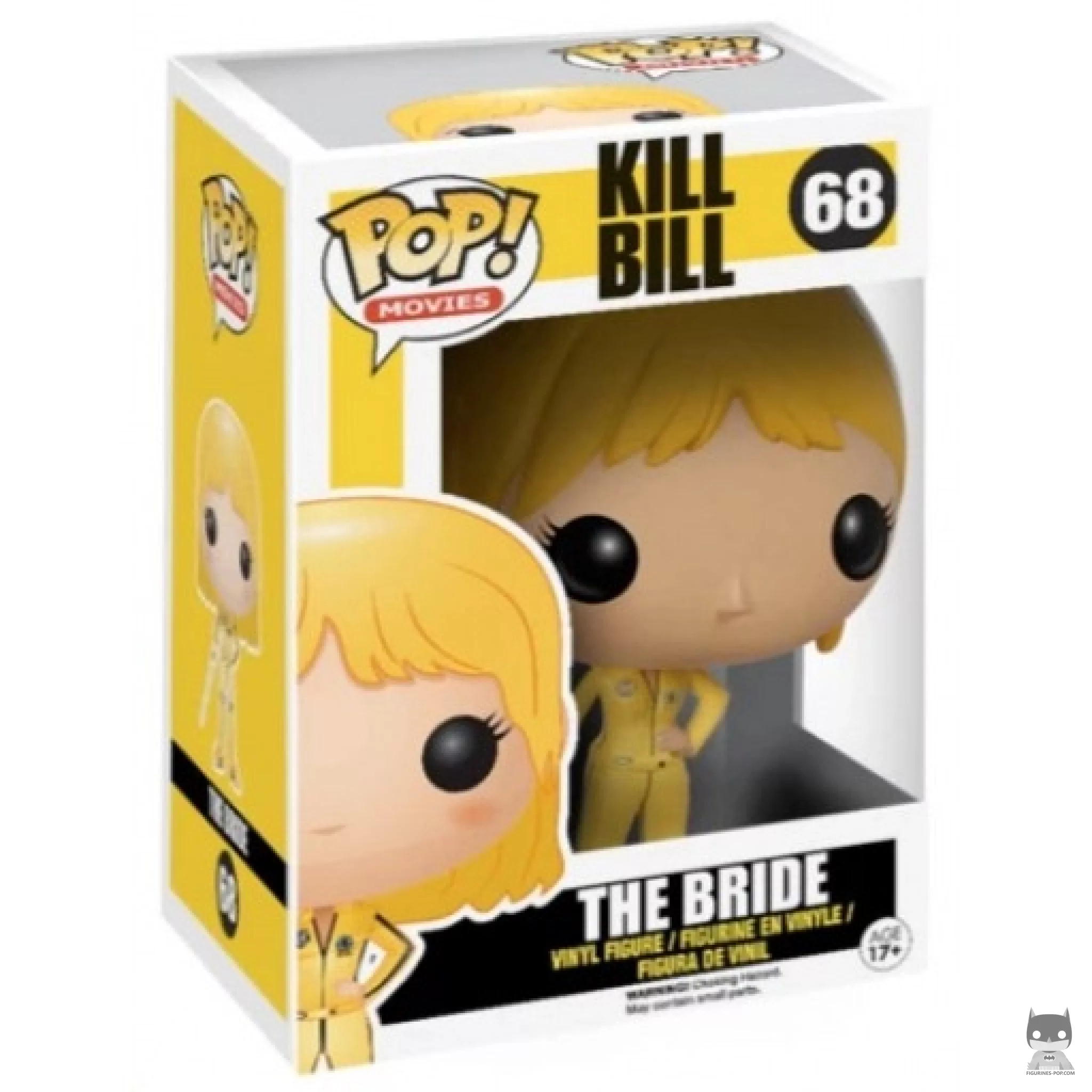 Beatrix Kiddo Funko Pop! figure in its box