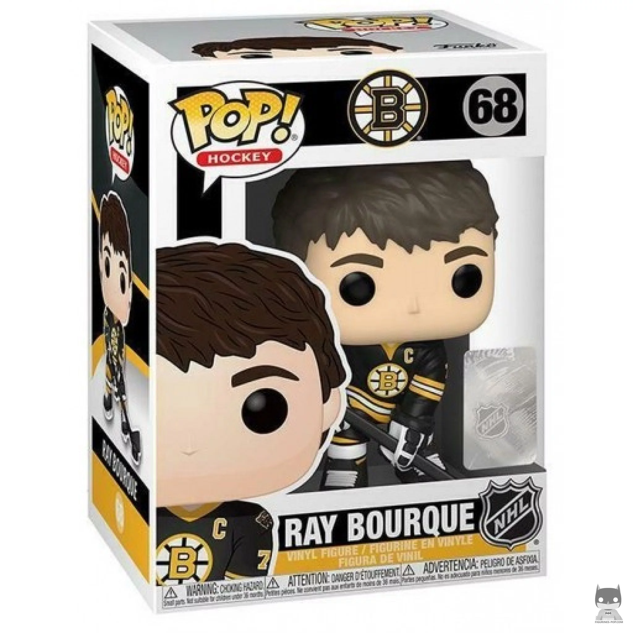 Ray Bourque Funko Pop! figure in its box