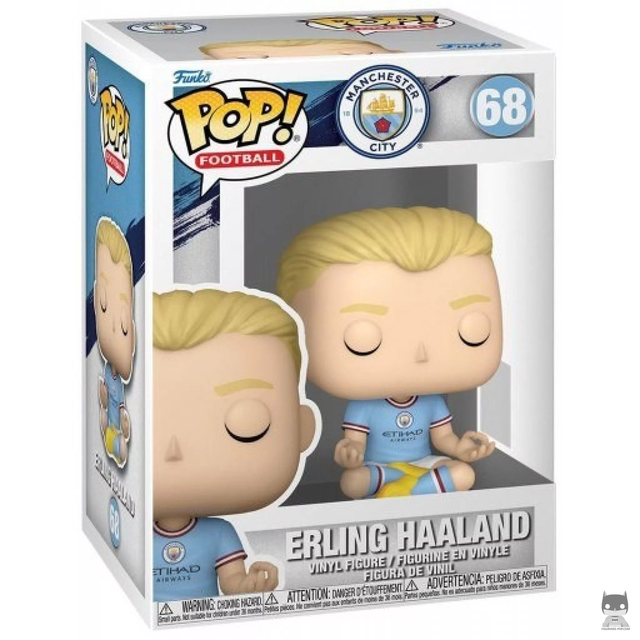 Erling Haaland (Manchester City) Funko Pop! figure in its box