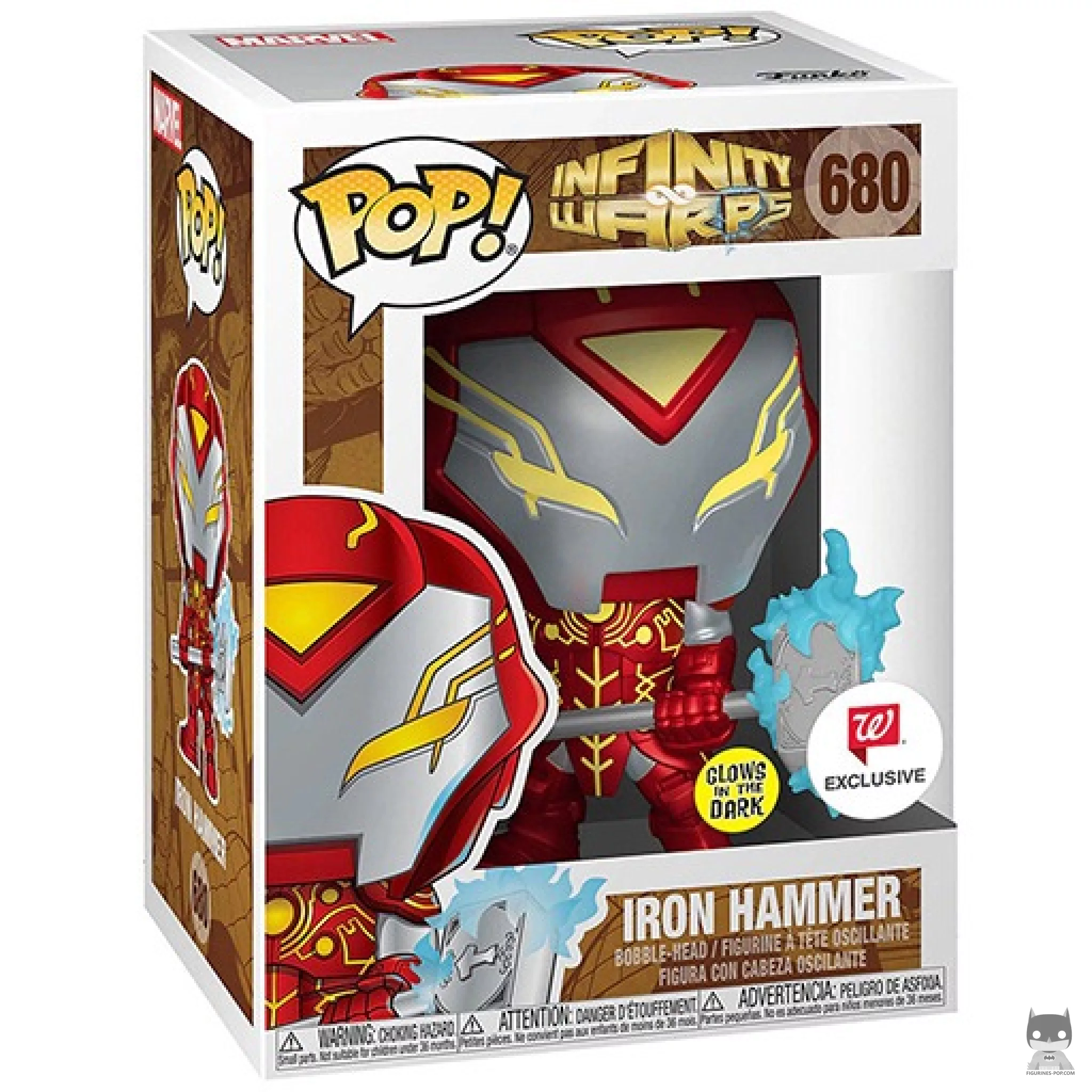 Iron Hammer Funko Pop! figure in its box