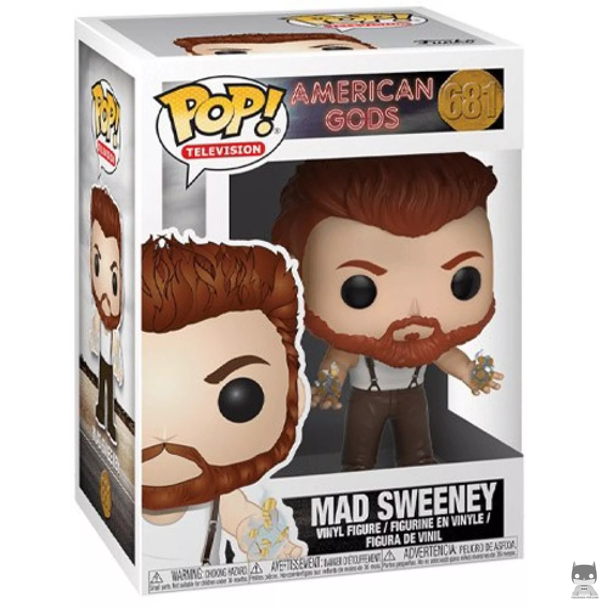 Mad Sweeney Funko Pop! figure in its box