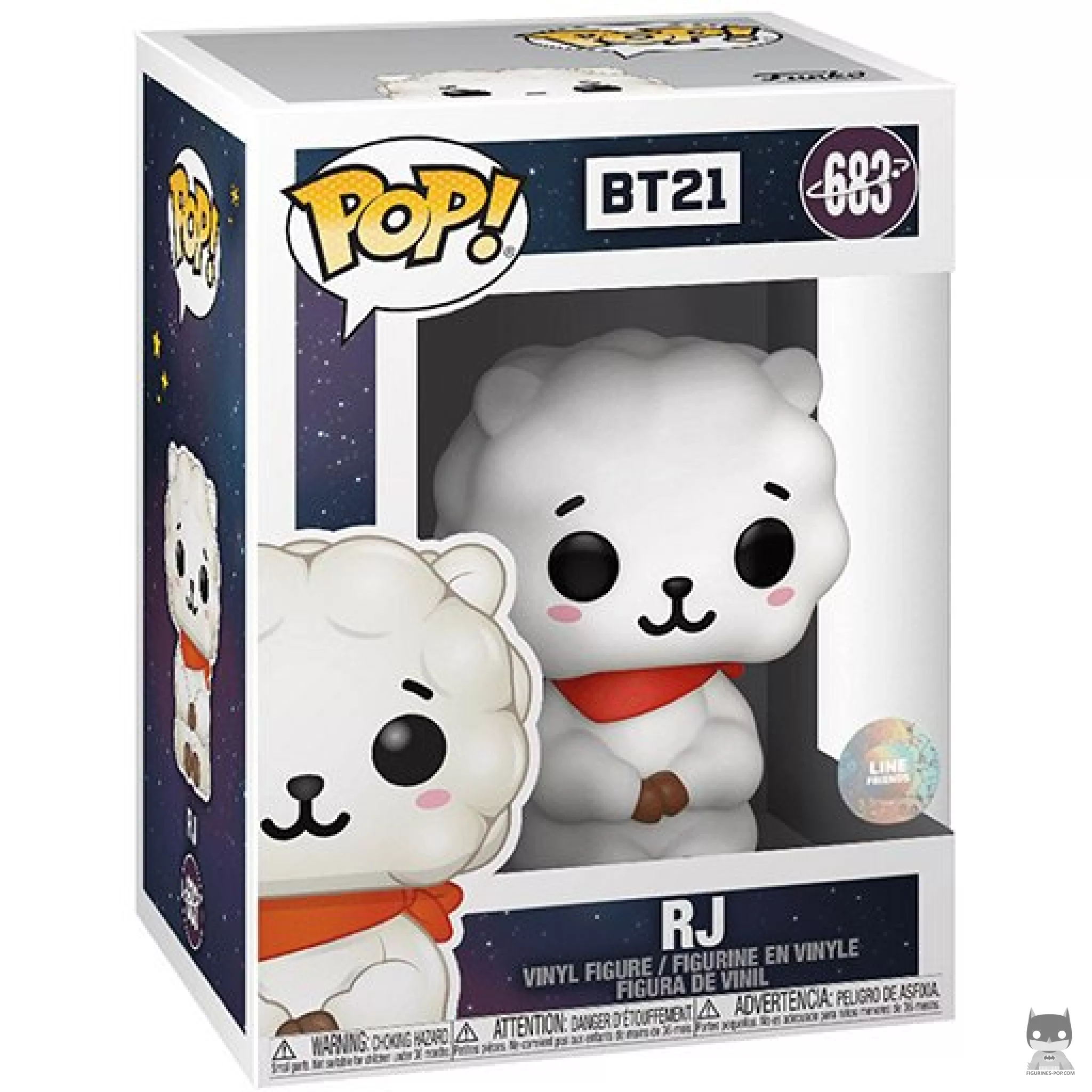 RJ Funko Pop! figure in its box