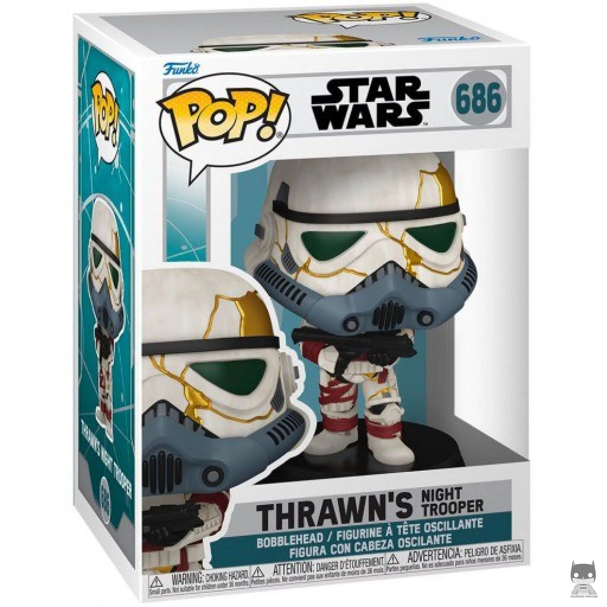 Thrawn's Night Trooper Funko Pop! figure in its box