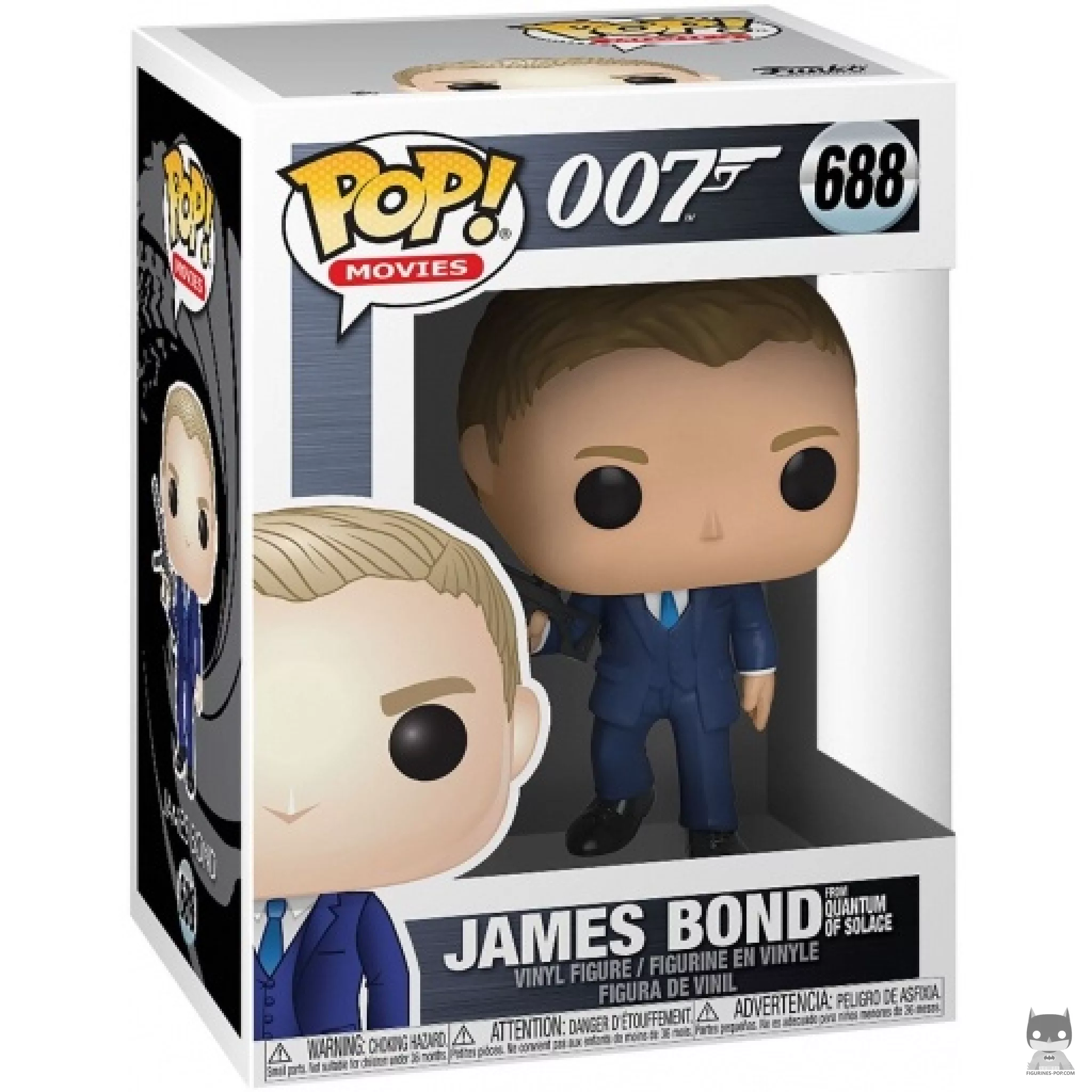 James Bond (Quantum of Solace) Funko Pop! figure in its box