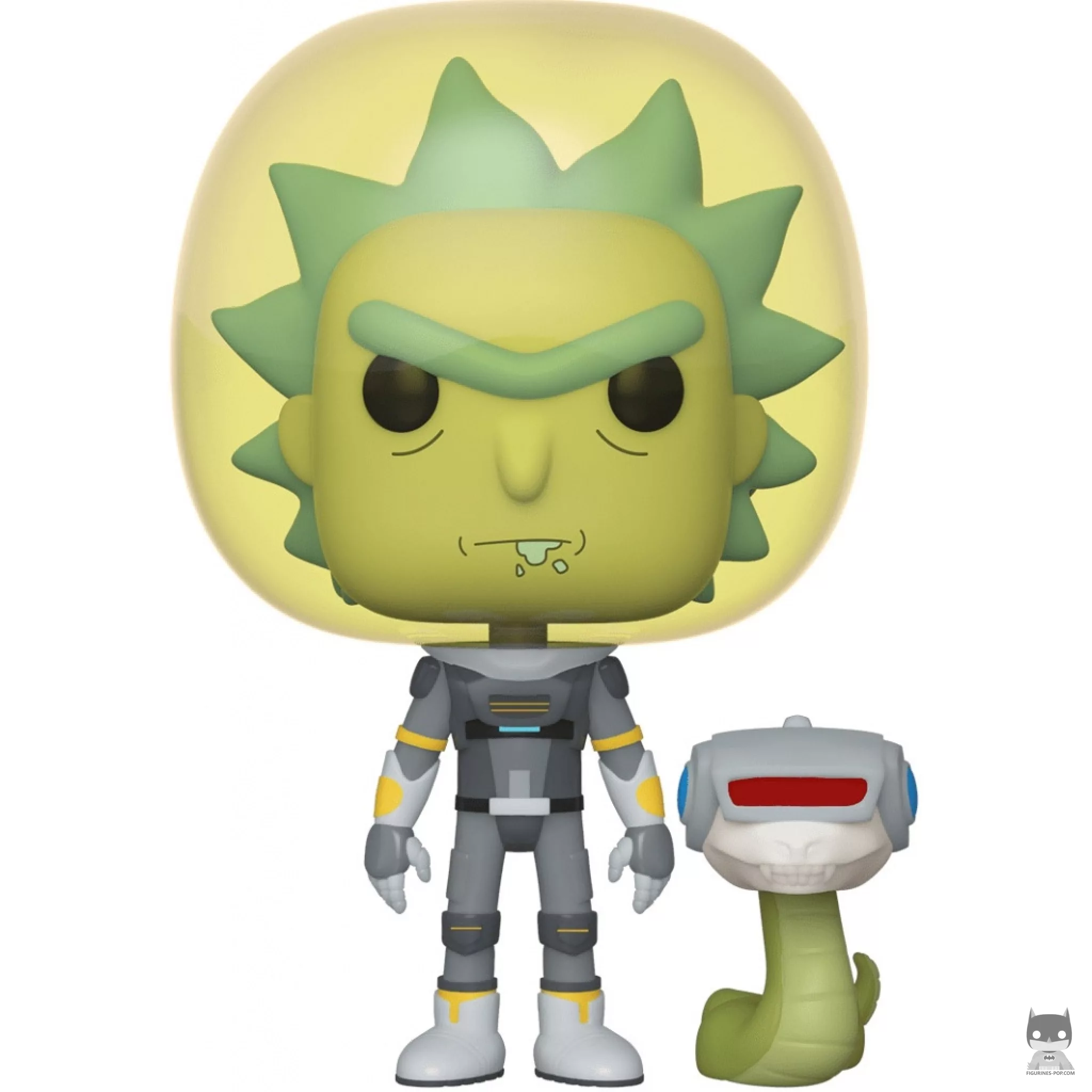Space Suit Rick with Snake Funko Pop! figure (Rick and Morty)