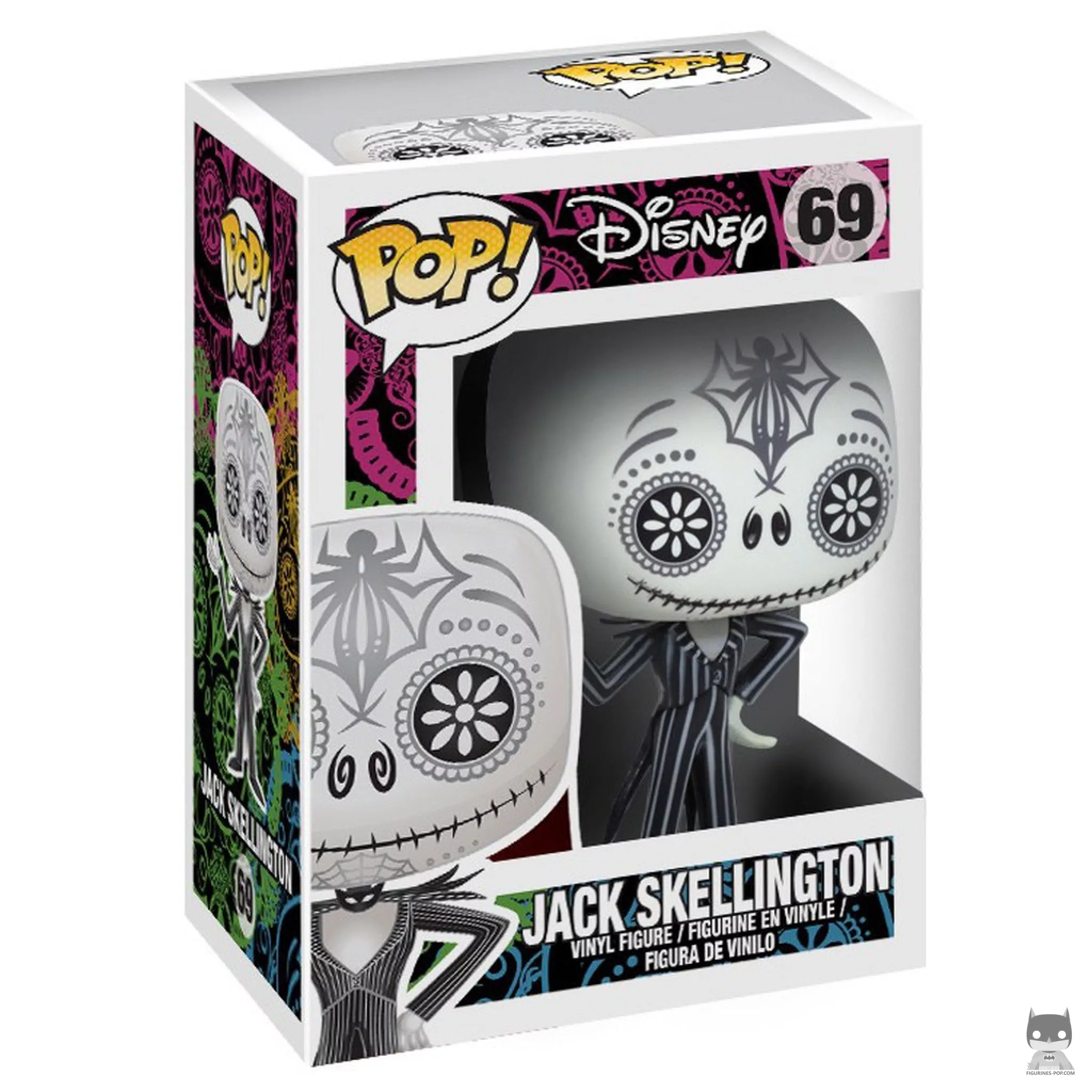 Jack Skellington (Day of the Dead) Funko Pop! figure in its box