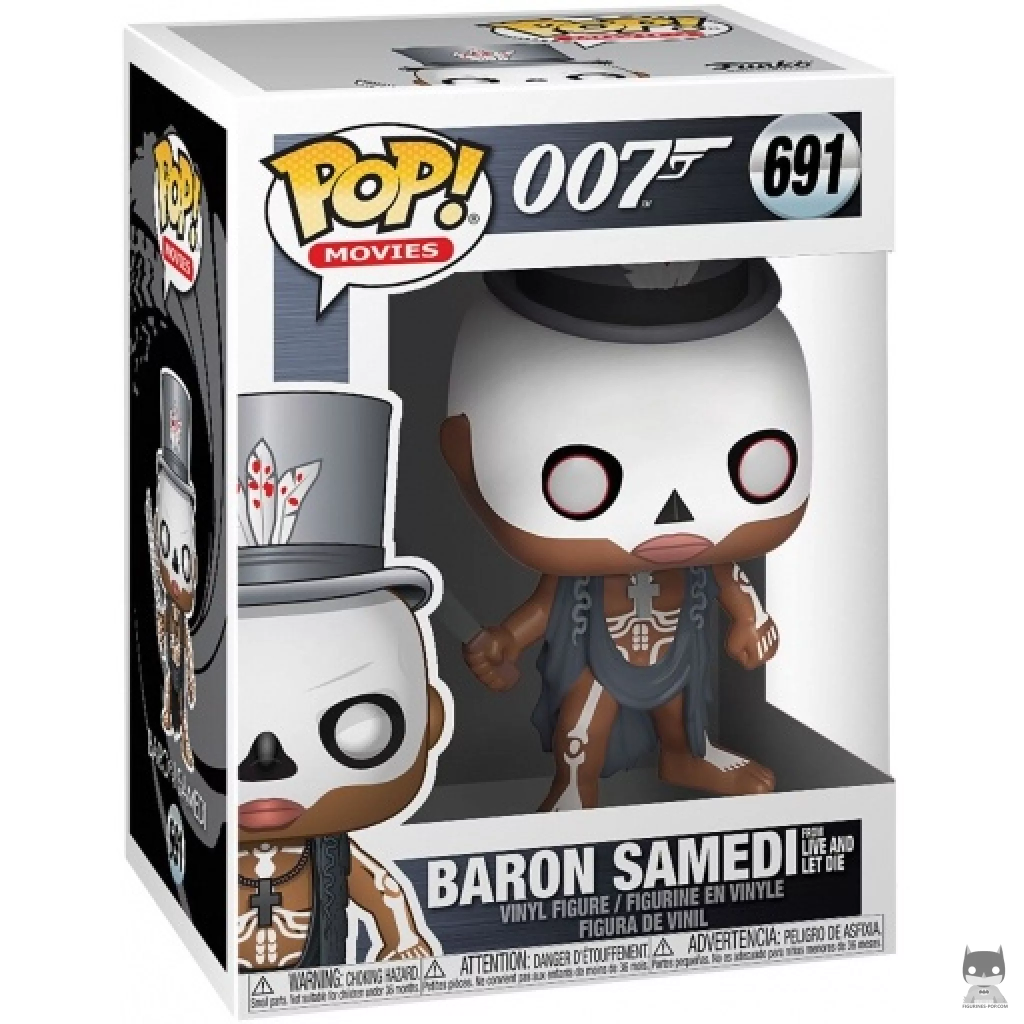 Baron Samedi (Live and Let Die) Funko Pop! figure in its box