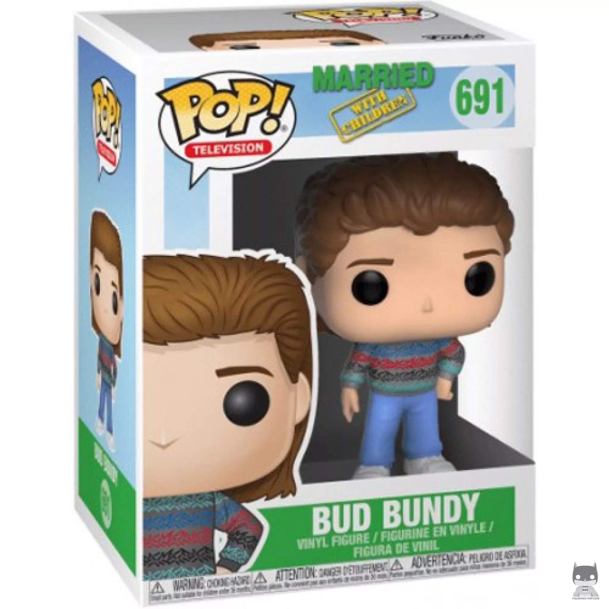 Bud Bundy Funko Pop! figure in its box