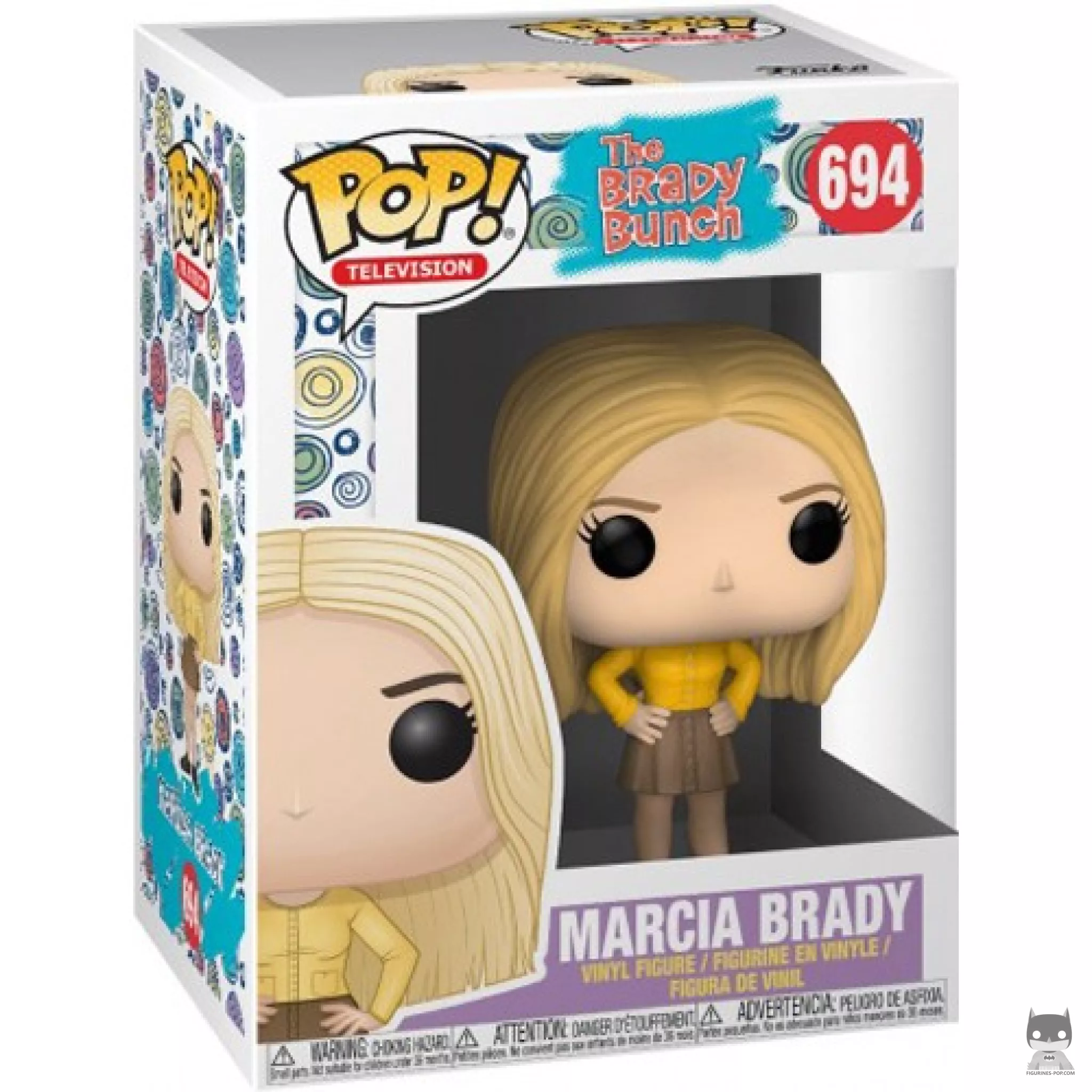 Marcia Brady Funko Pop! figure in its box