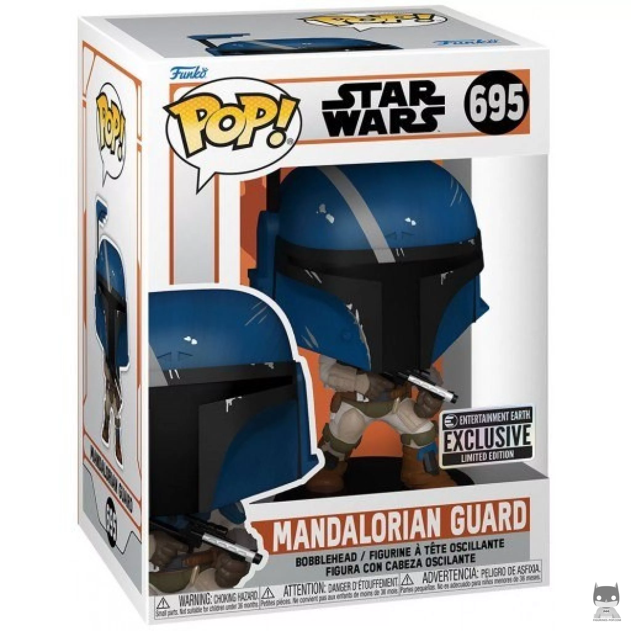 Mandalorian Guard Funko Pop! figure in its box