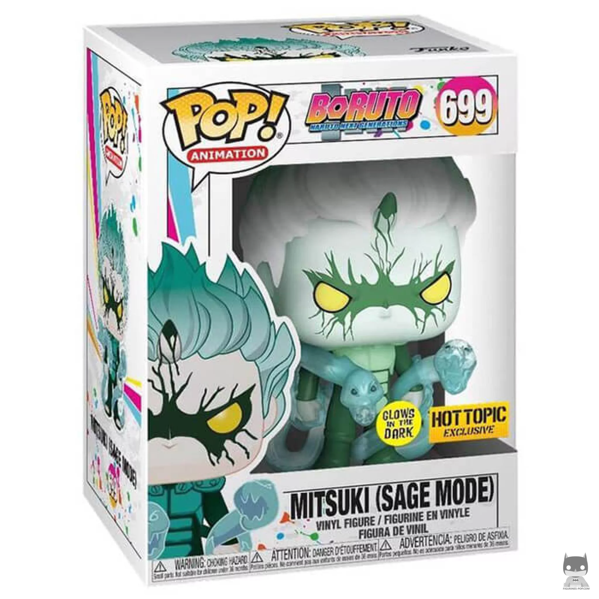 Mitsuki (Sage Mode) (Glows in the Dark) Funko Pop! figure in its box