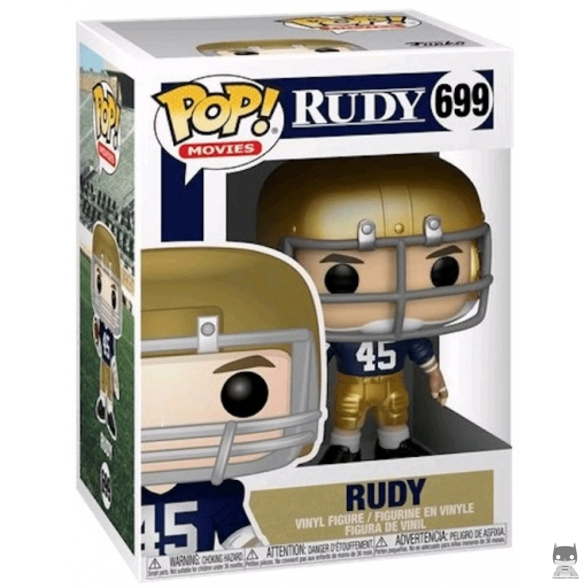 Rudy Funko Pop! figure in its box