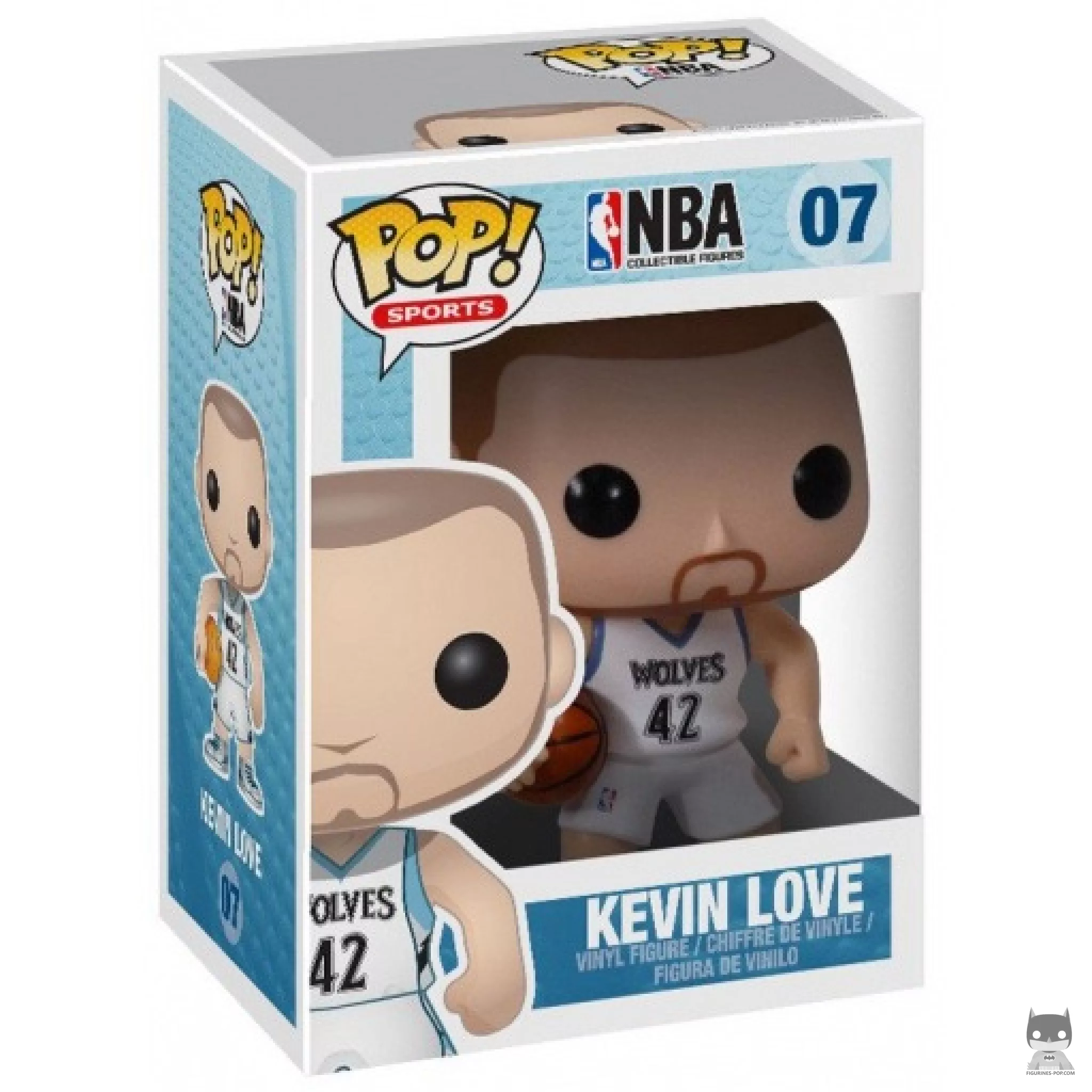 Kevin Love Funko Pop! figure in its box