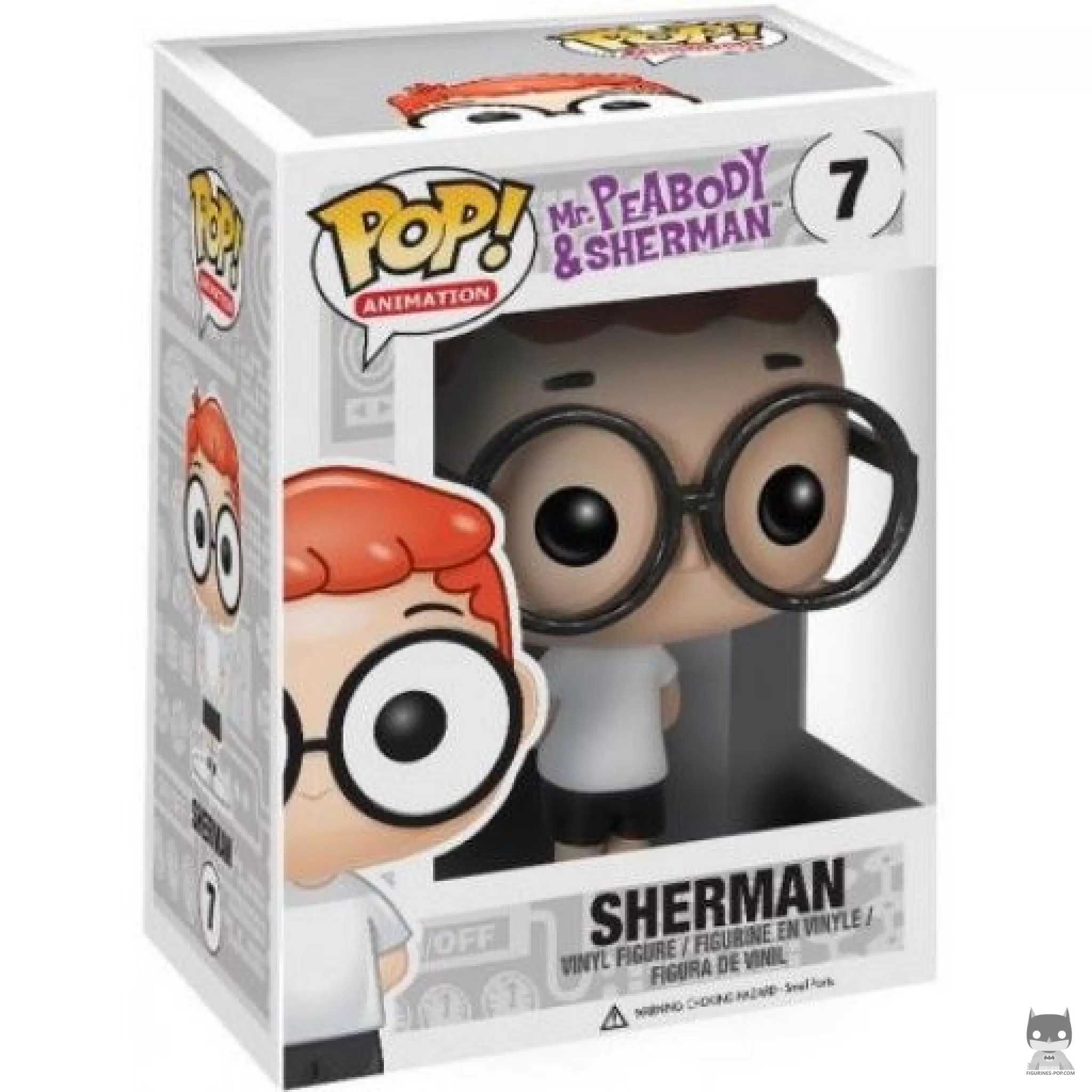 Sherman Funko Pop! figure in its box