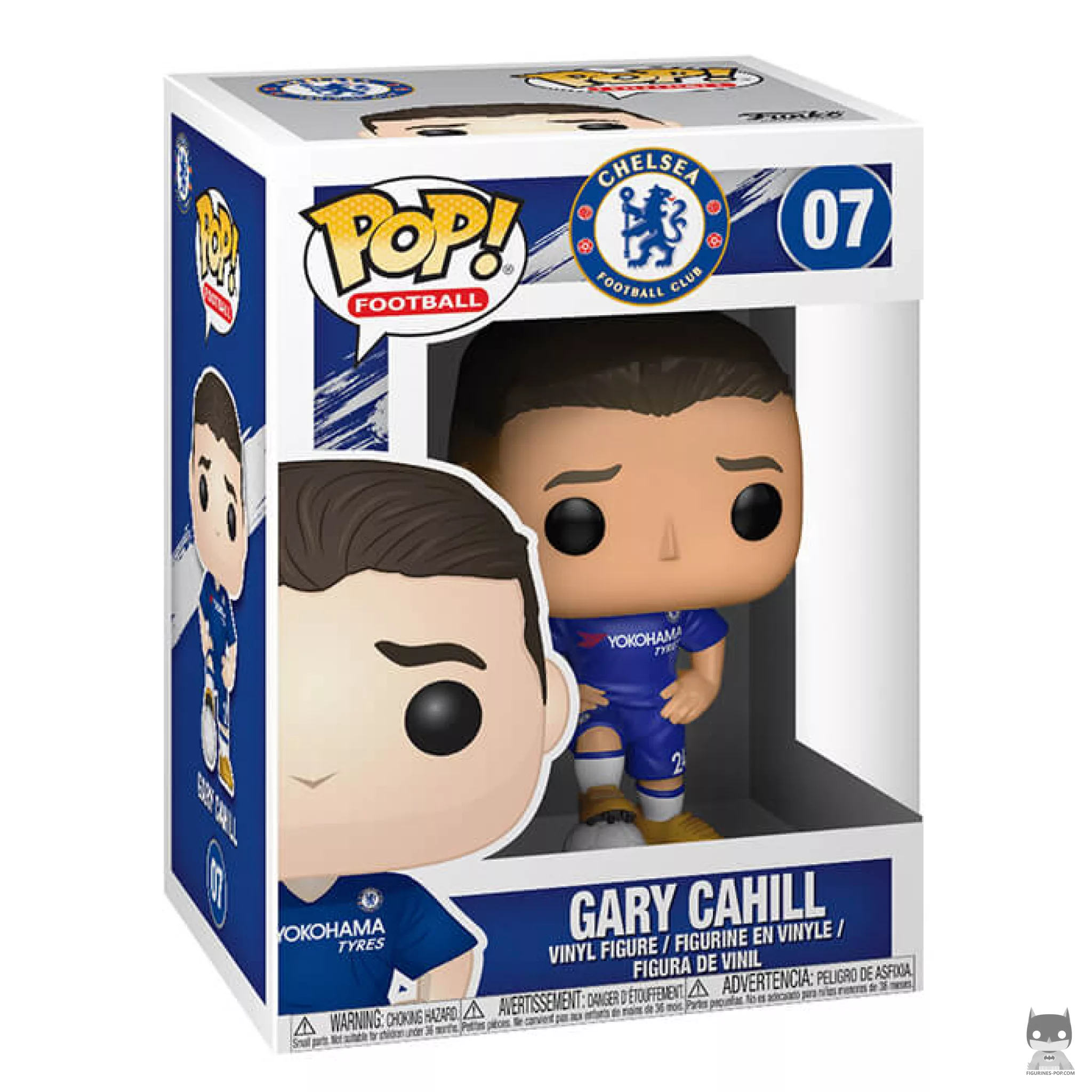 Gary Cahill (Chelsea) Funko Pop! figure in its box