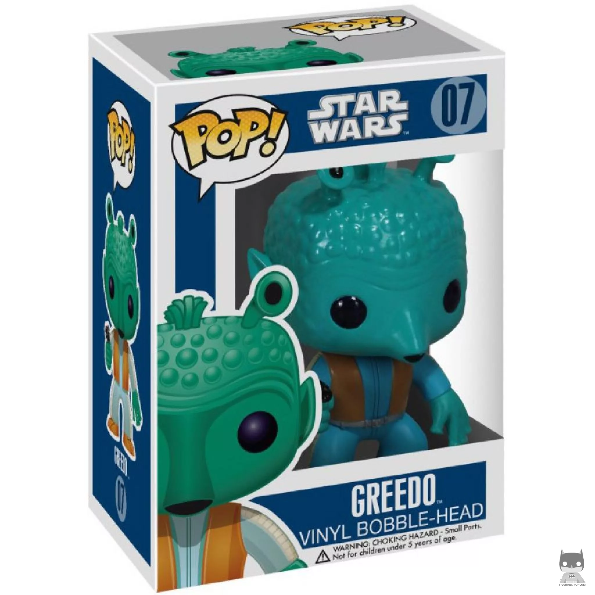 Greedo (Original) Funko Pop! figure in its box