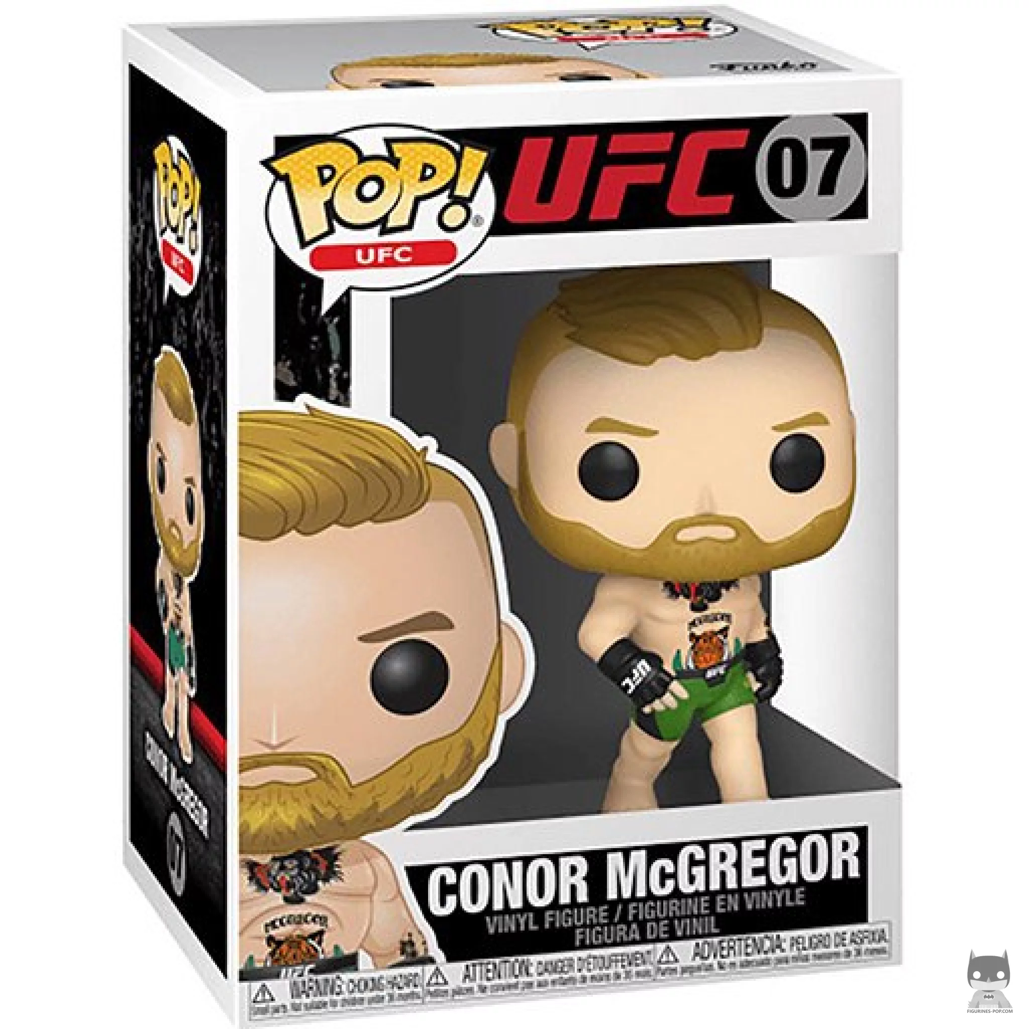 Conor McGregor (Green) Funko Pop! figure in its box