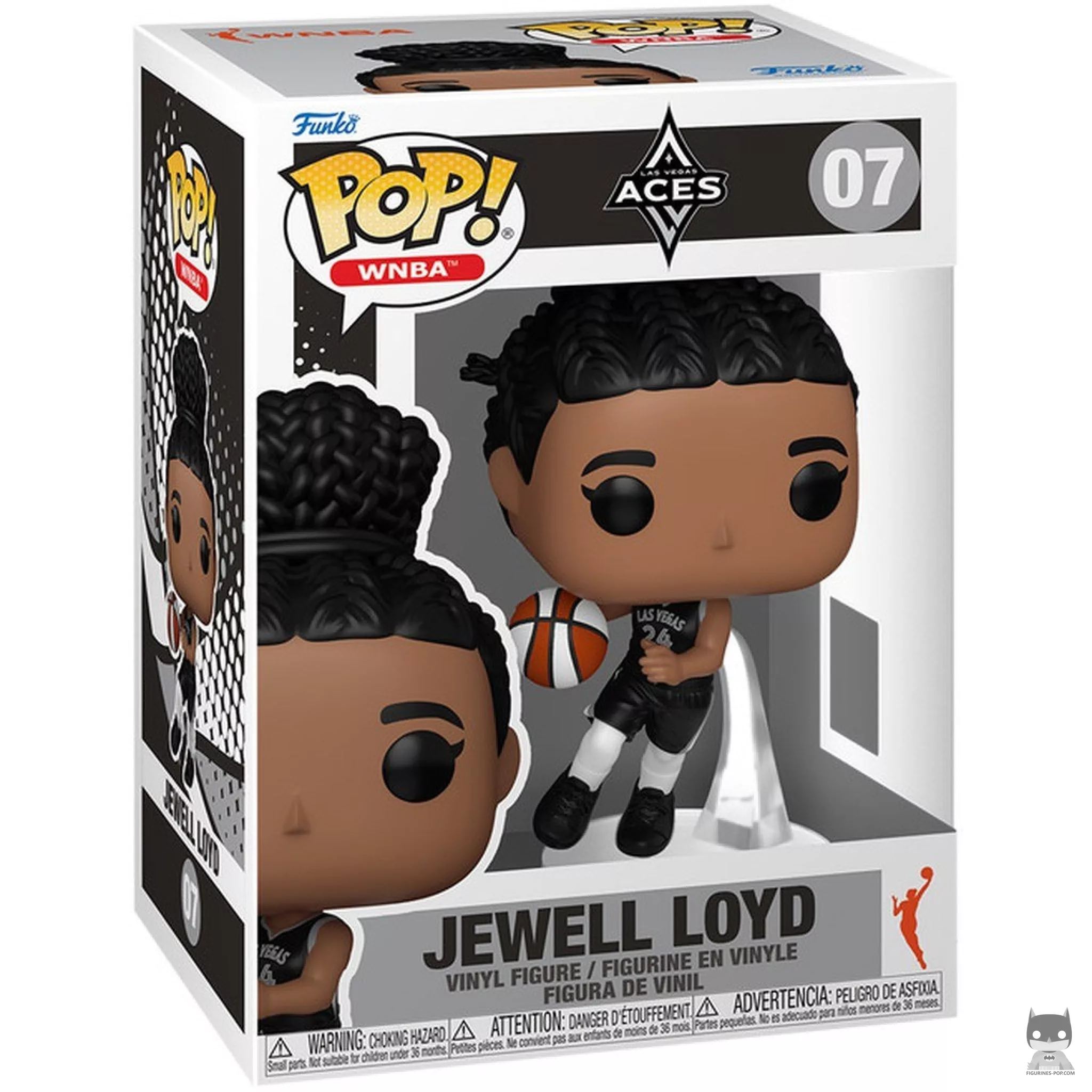 Jewell Loyd Funko Pop! figure in its box