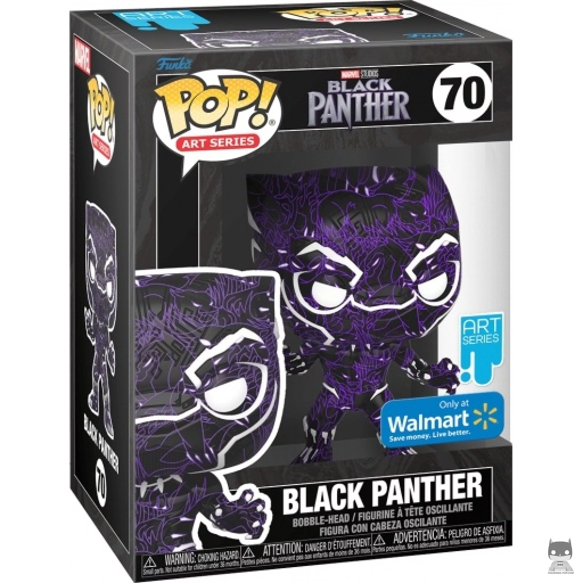 Black Panther Funko Pop! figure in its box