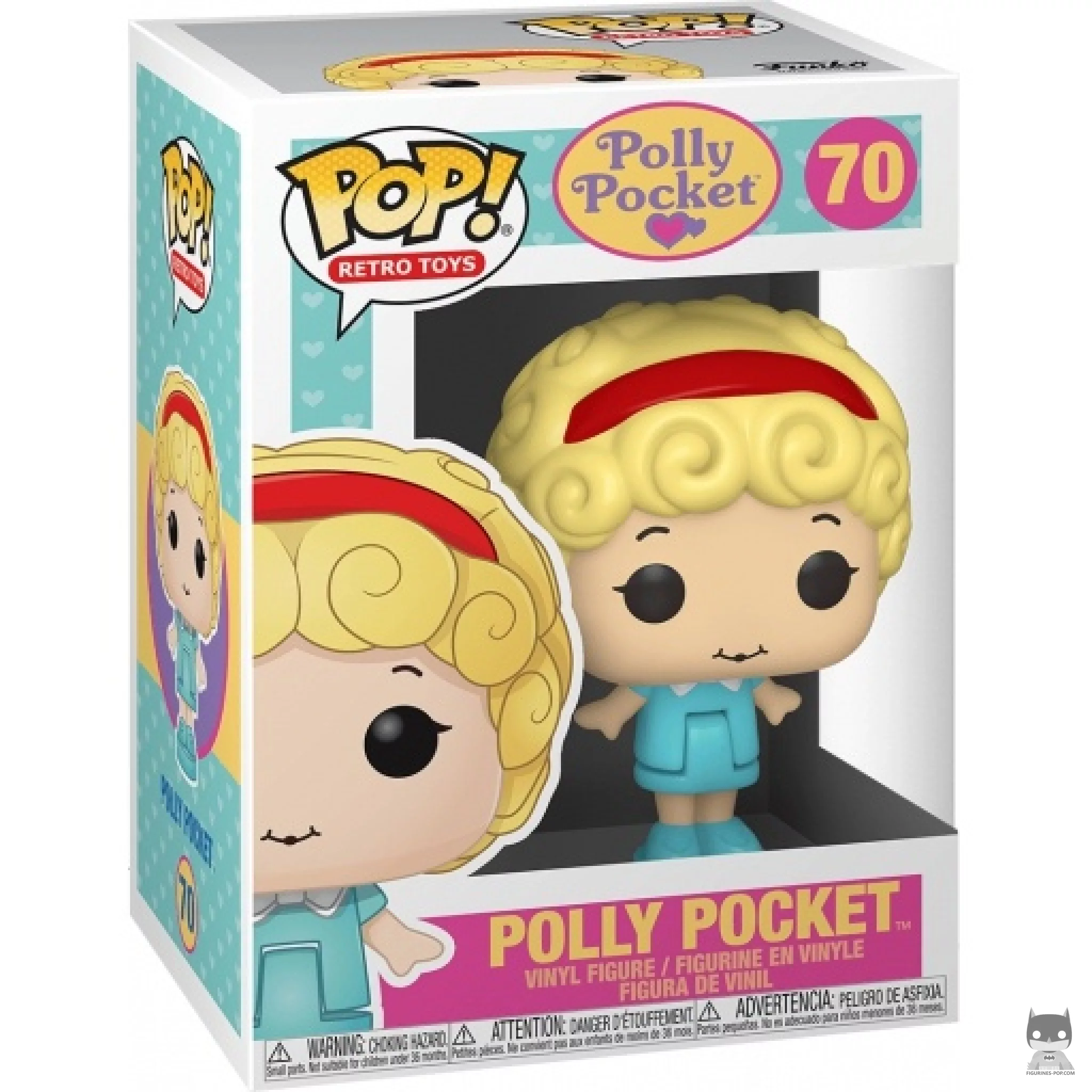 Polly Pocket Funko Pop! figure in its box