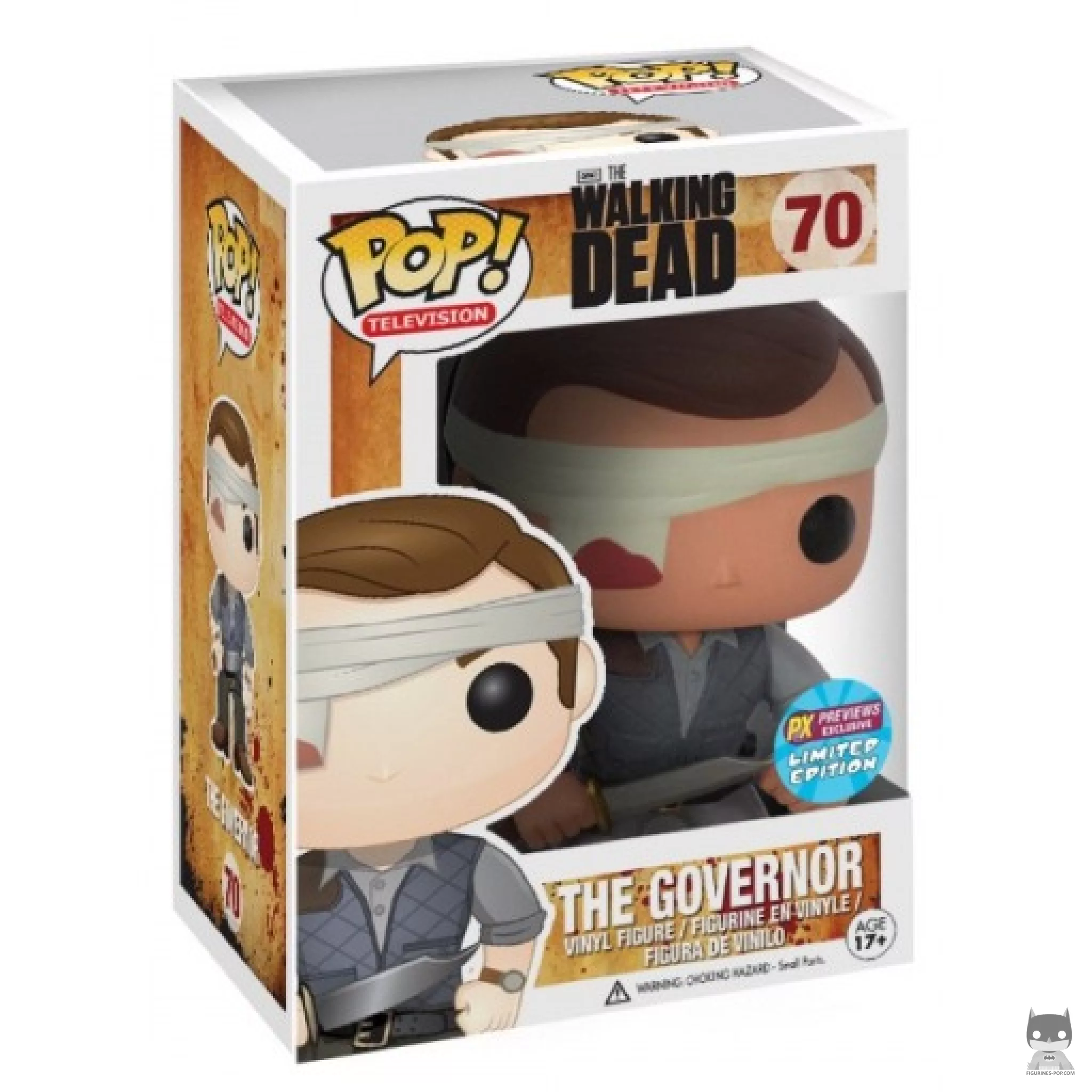 The Governor Funko Pop! figure in its box