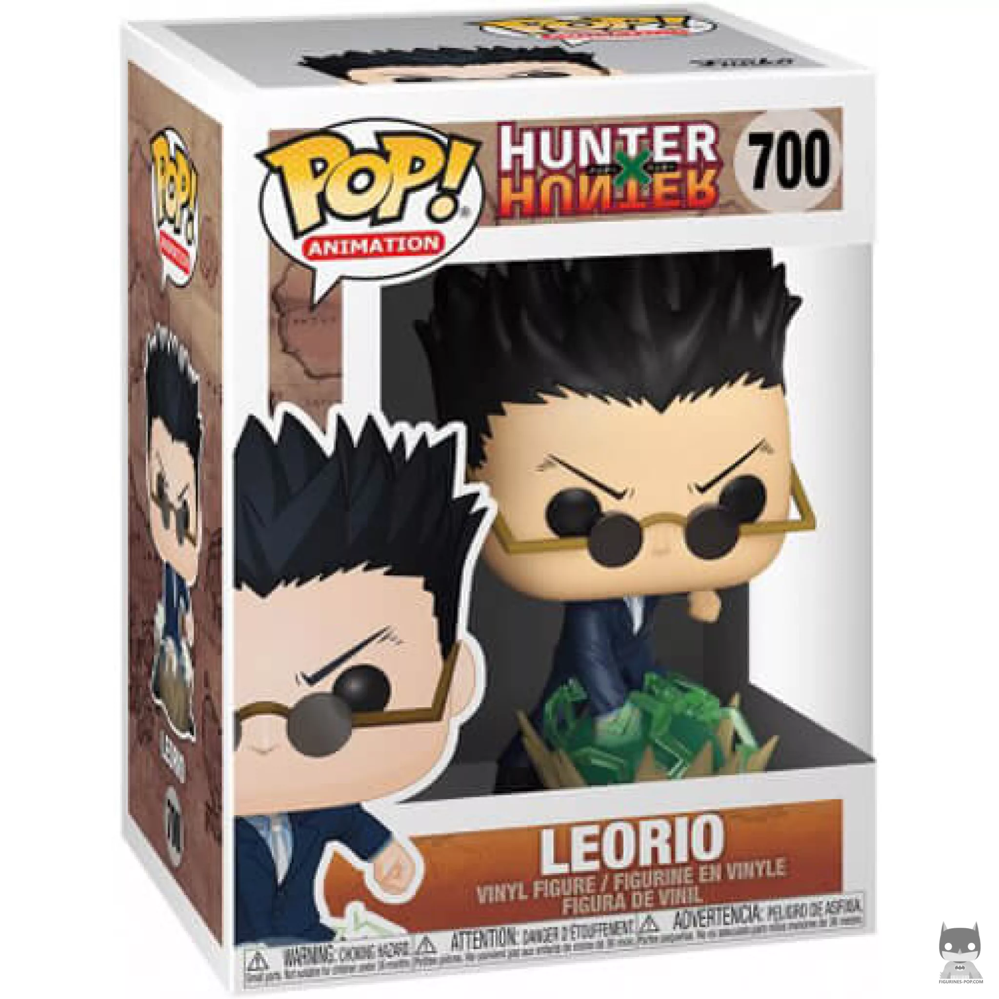 Leorio Funko Pop! figure in its box