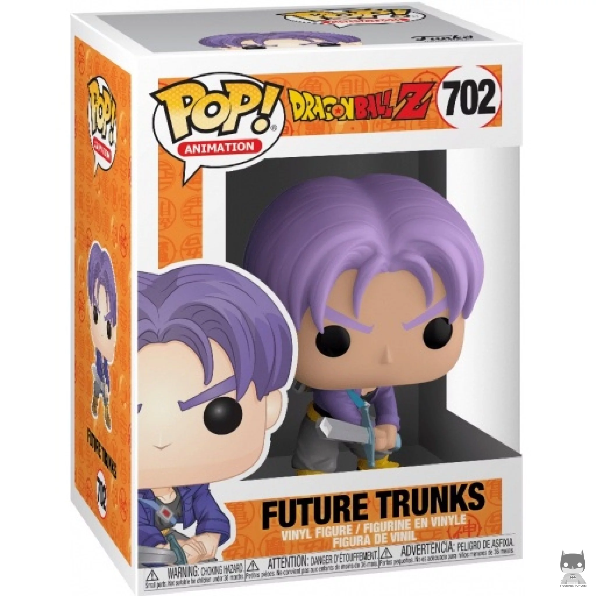Future Trunks Funko Pop! figure in its box