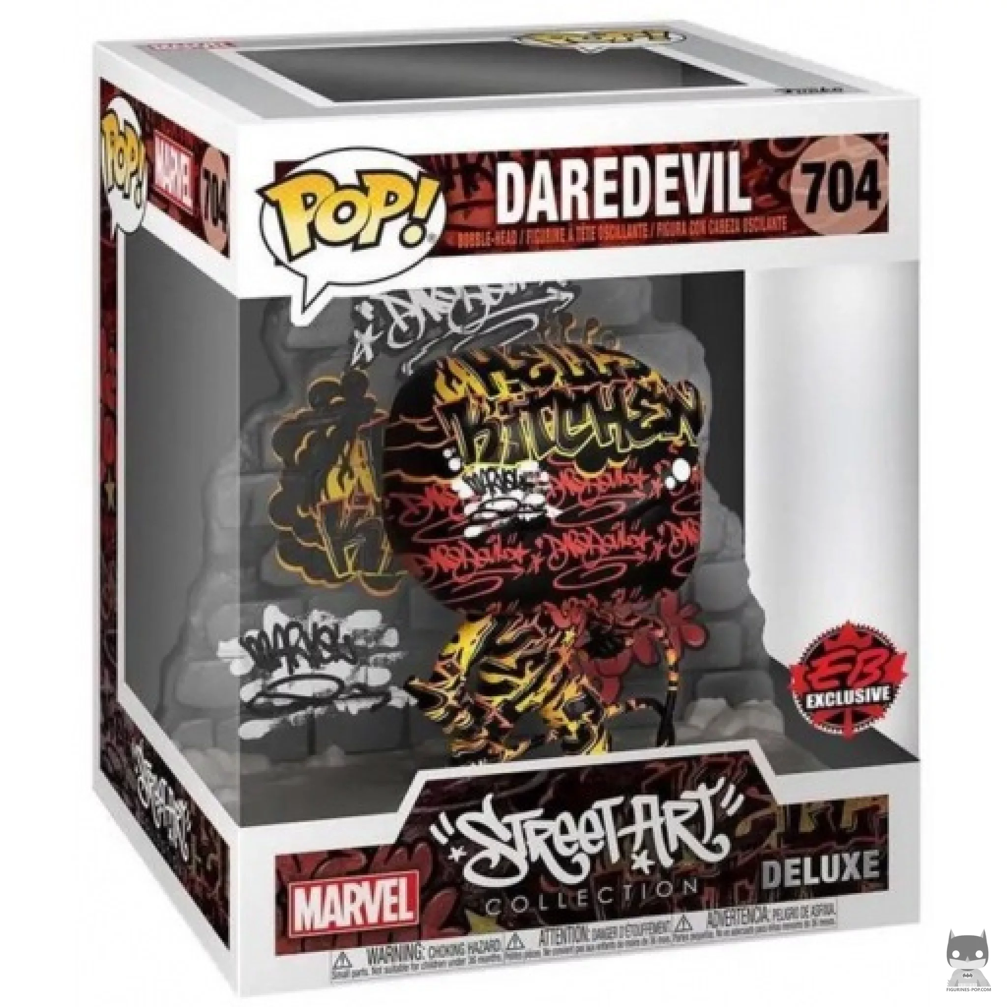Street Art Daredevil Funko Pop! figure in its box