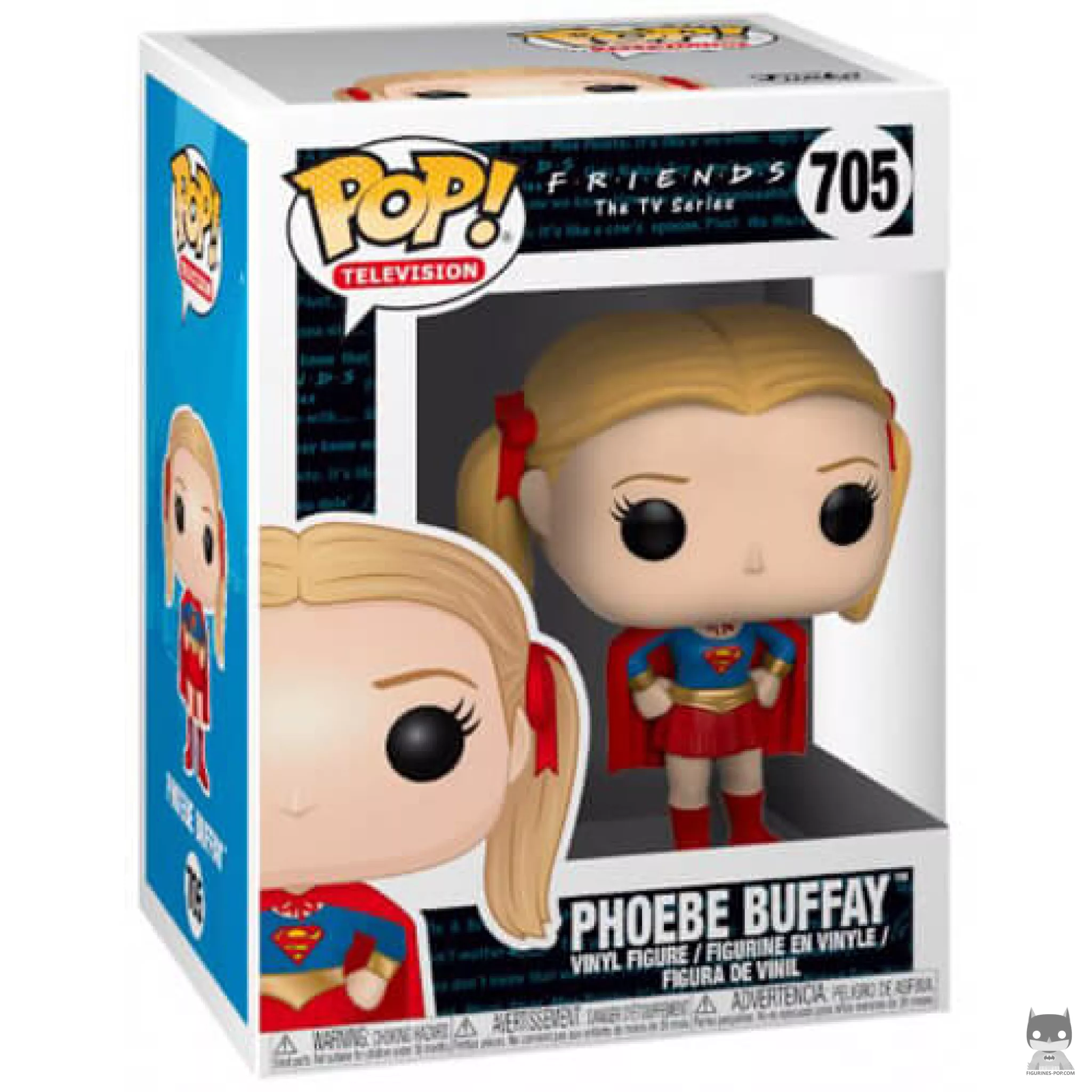 Phoebe Buffay (Supergirl) Funko Pop! figure in its box