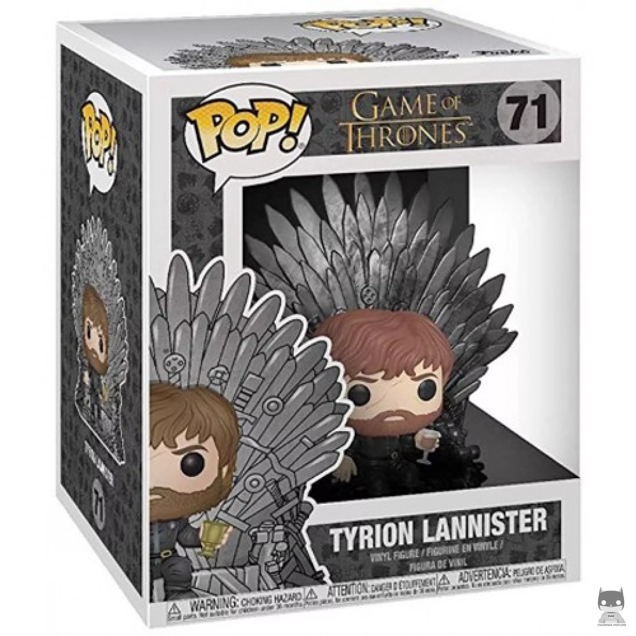 Tyrion Lannister (Iron Throne) Funko Pop! figure in its box