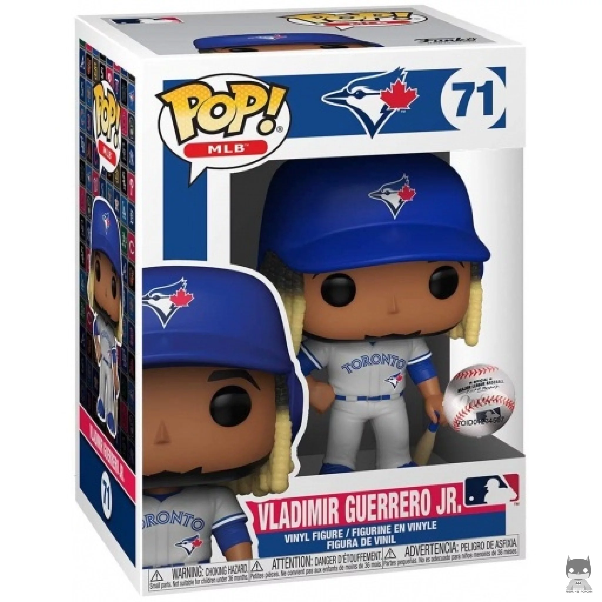 Vladimir Guerrero Jr. Funko Pop! figure in its box