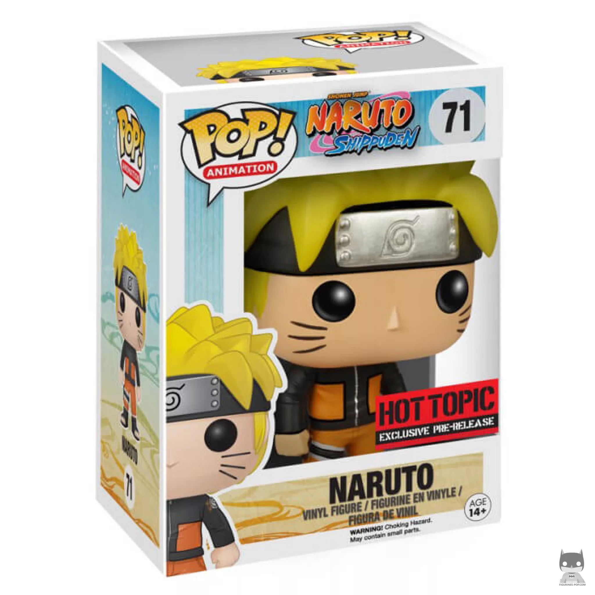 Naruto Uzumaki Funko Pop! figure in its box