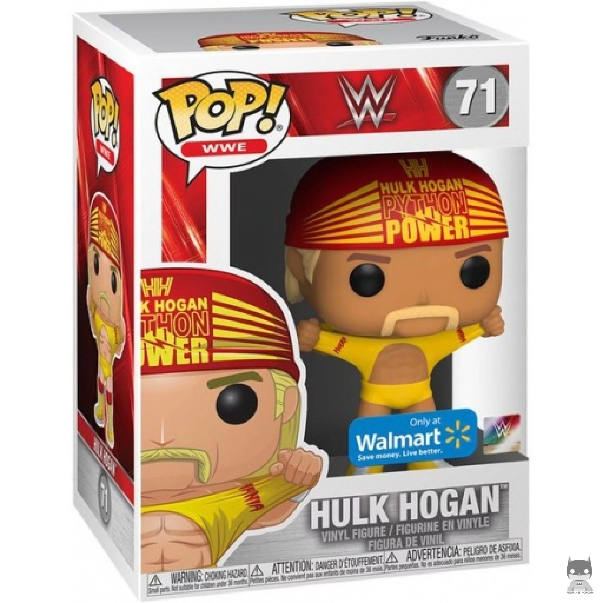 Hulk Hogan Funko Pop! figure in its box
