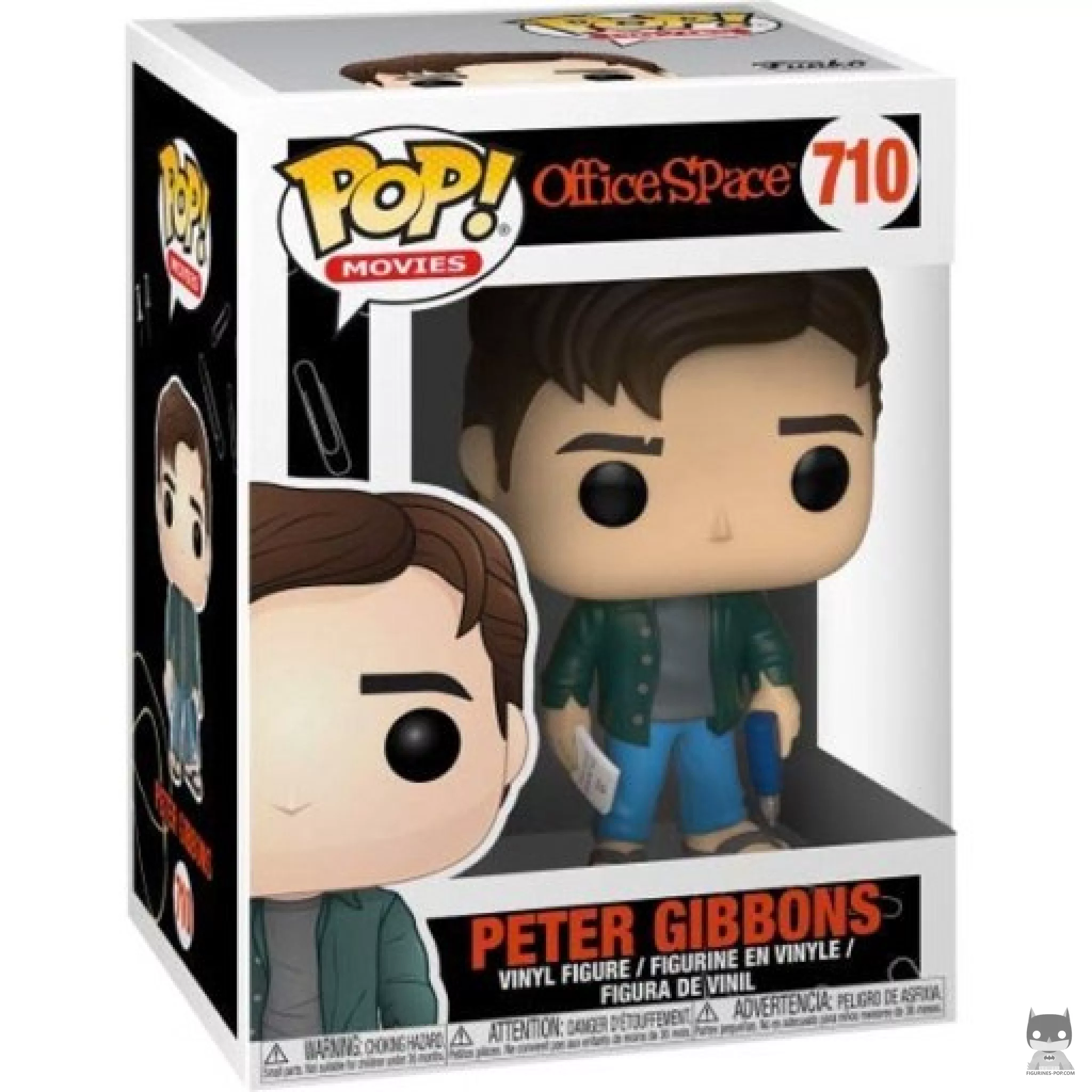 Peter Gibbons Funko Pop! figure in its box