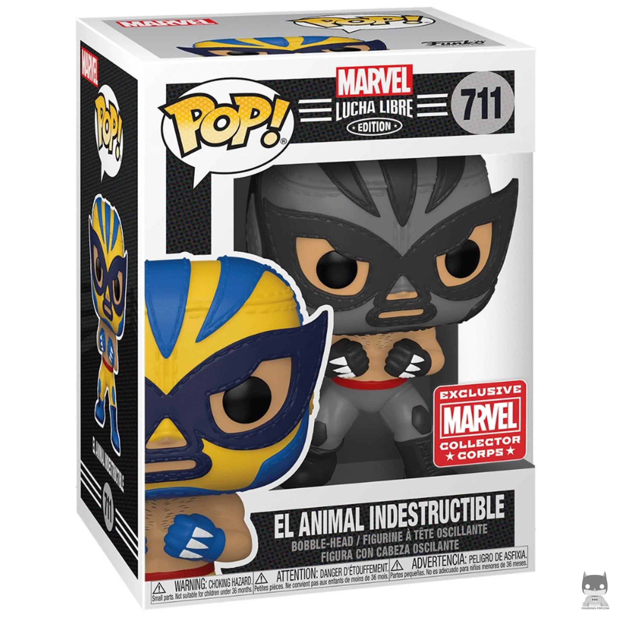 El Animal Indestructible Funko Pop! figure in its box