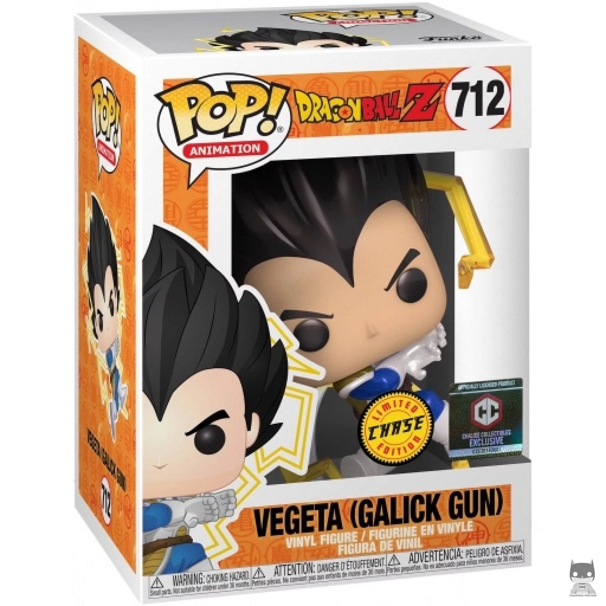 Vegeta Galick Gun (Chase & Metallic) Funko Pop! figure in its box