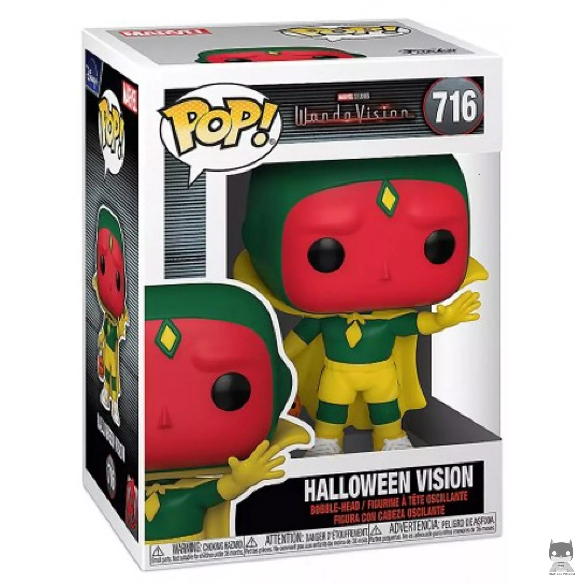 Halloween Vision Funko Pop! figure in its box