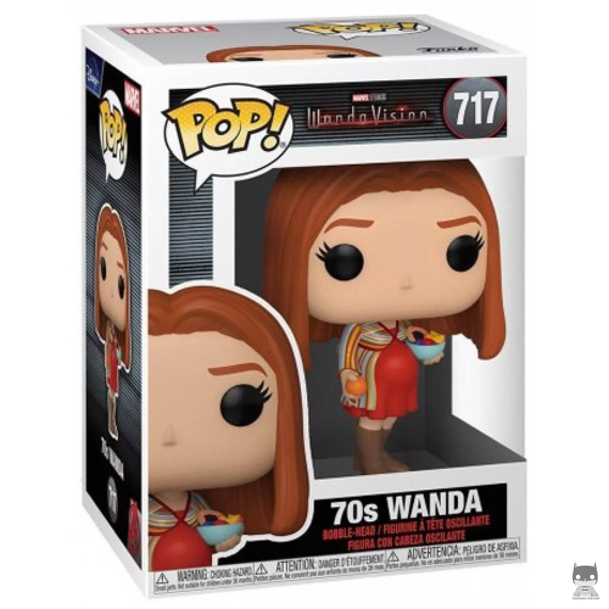 70's Wanda Funko Pop! figure in its box