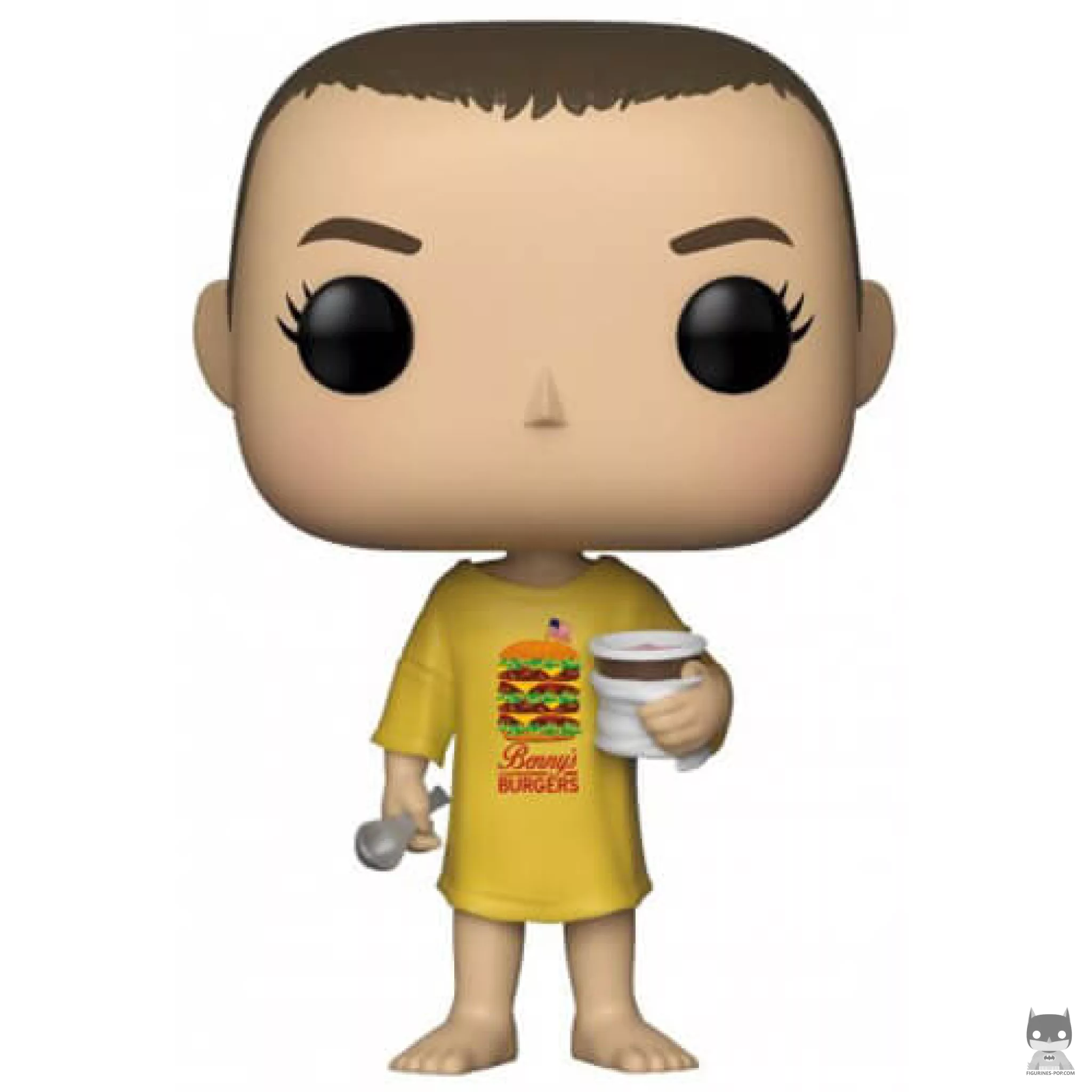 Eleven with burger t-shirt Funko Pop! figure (Stranger Things)