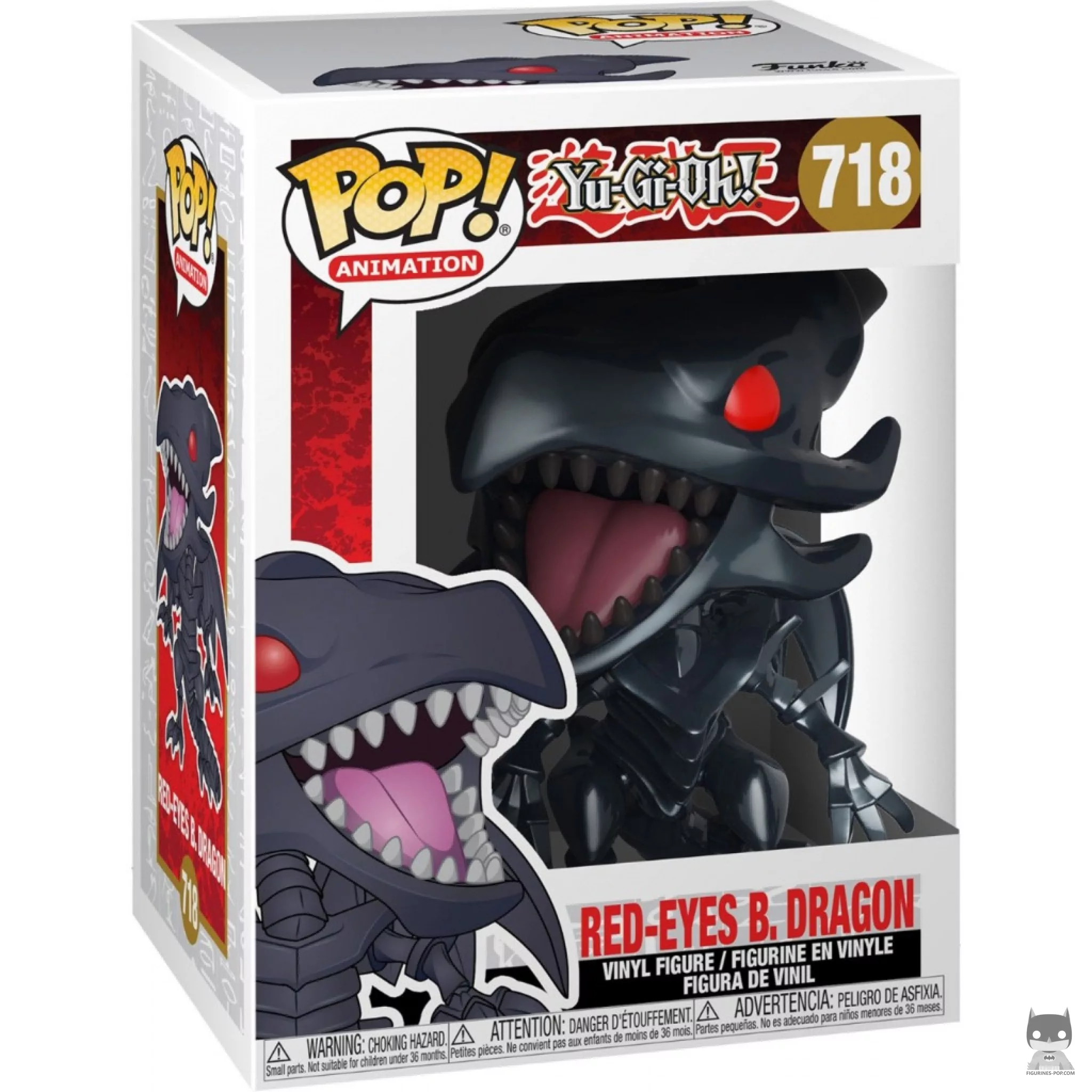 Red-Eyes Black Dragon Funko Pop! figure in its box