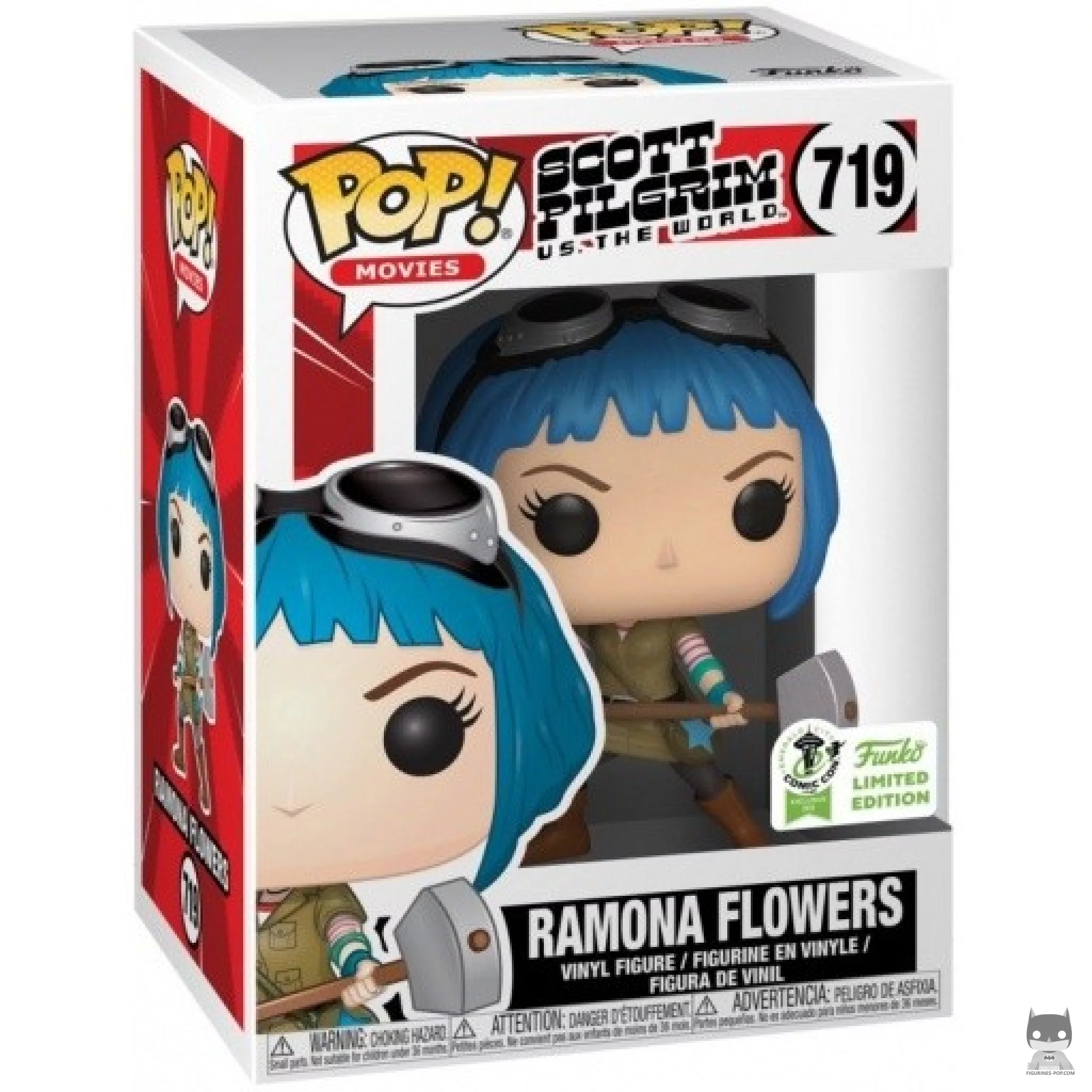 Ramona Flowers Funko Pop! figure in its box
