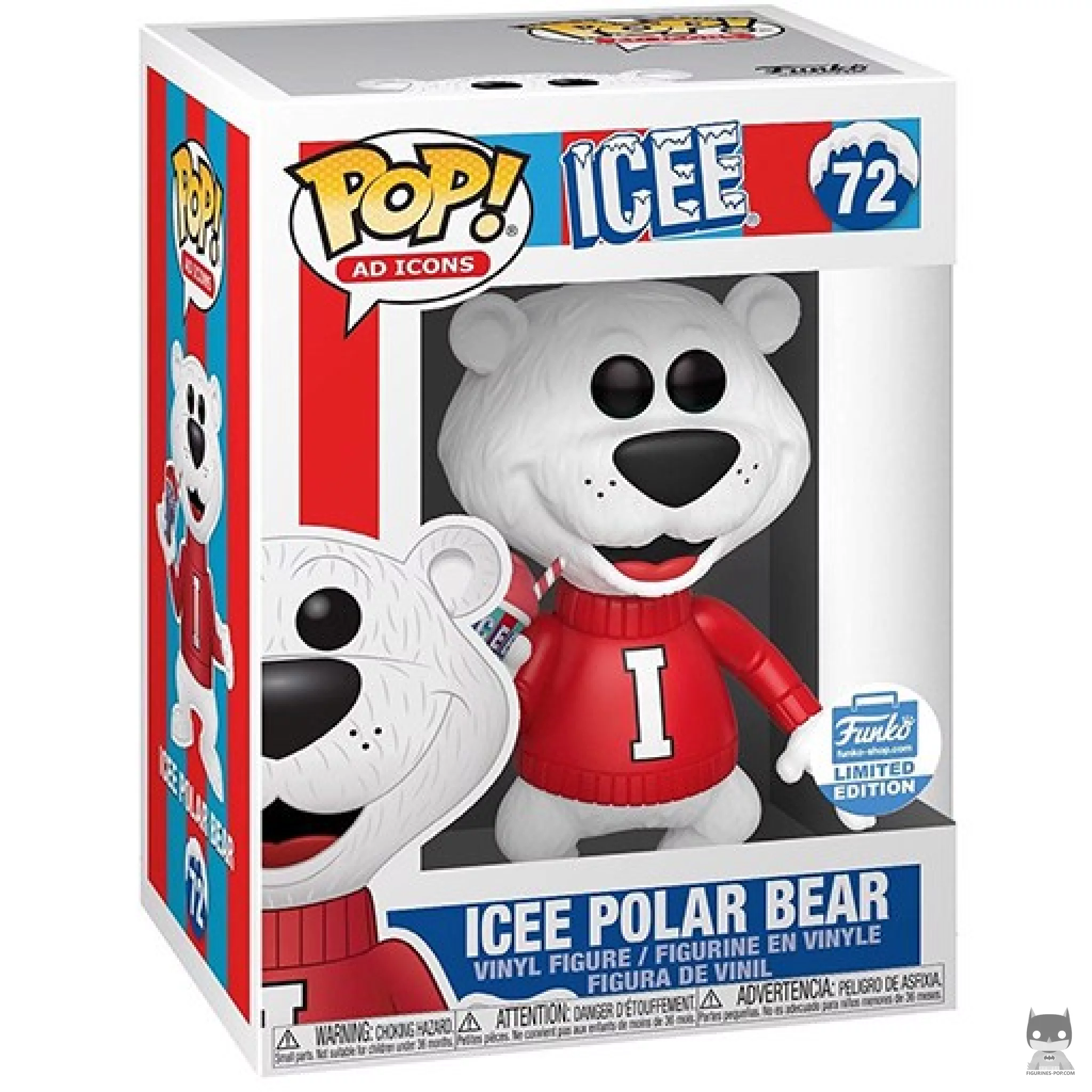 Icee Polar Bear Funko Pop! figure in its box