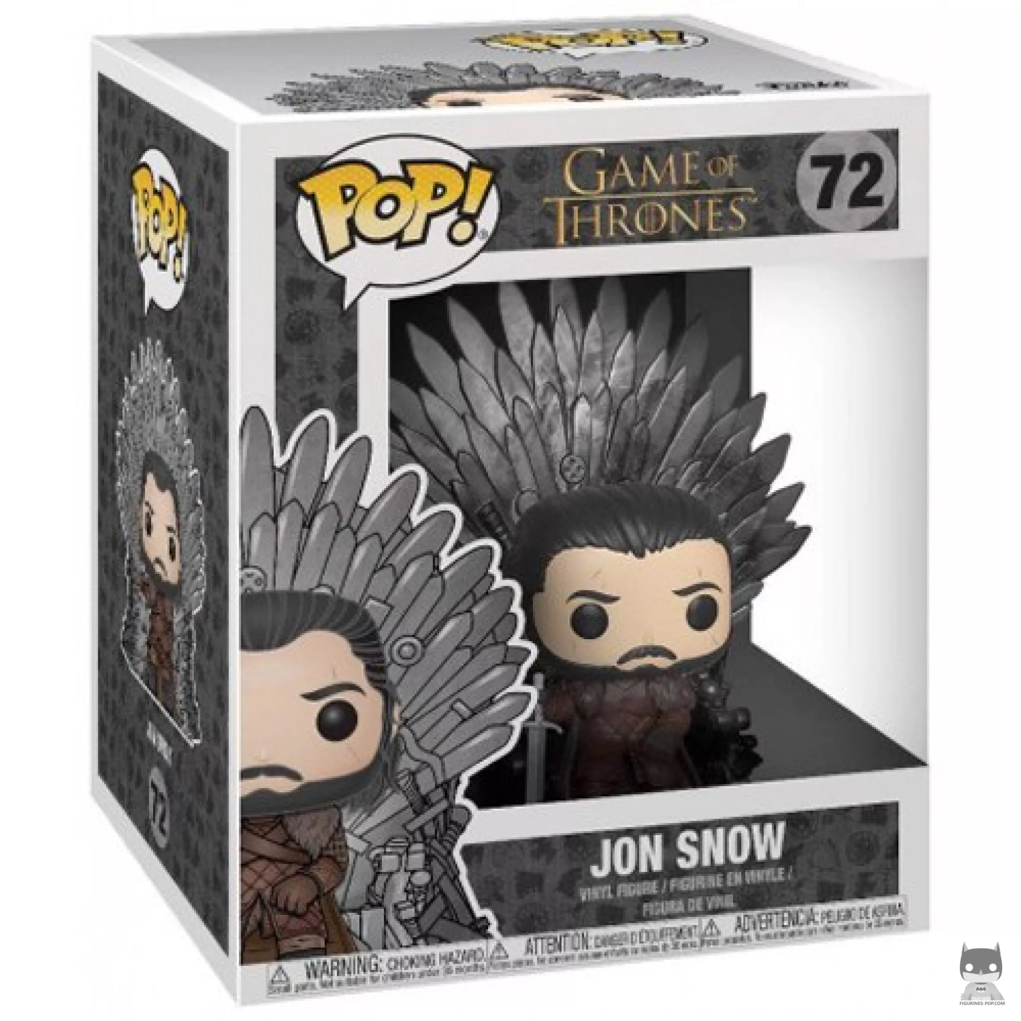 Jon Snow (Iron Throne) Funko Pop! figure in its box
