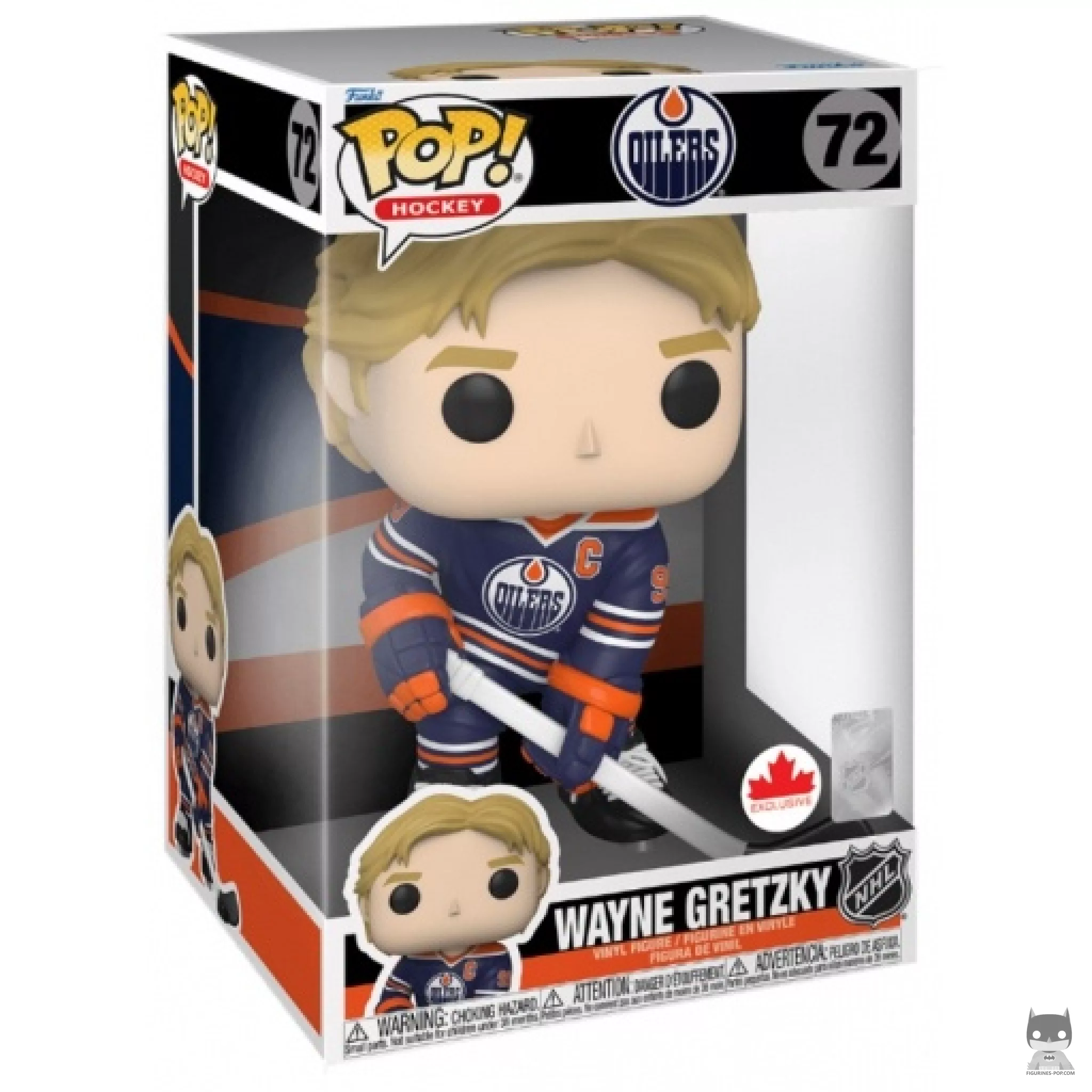 Wayne Gretzky (Supersized) Funko Pop! figure in its box