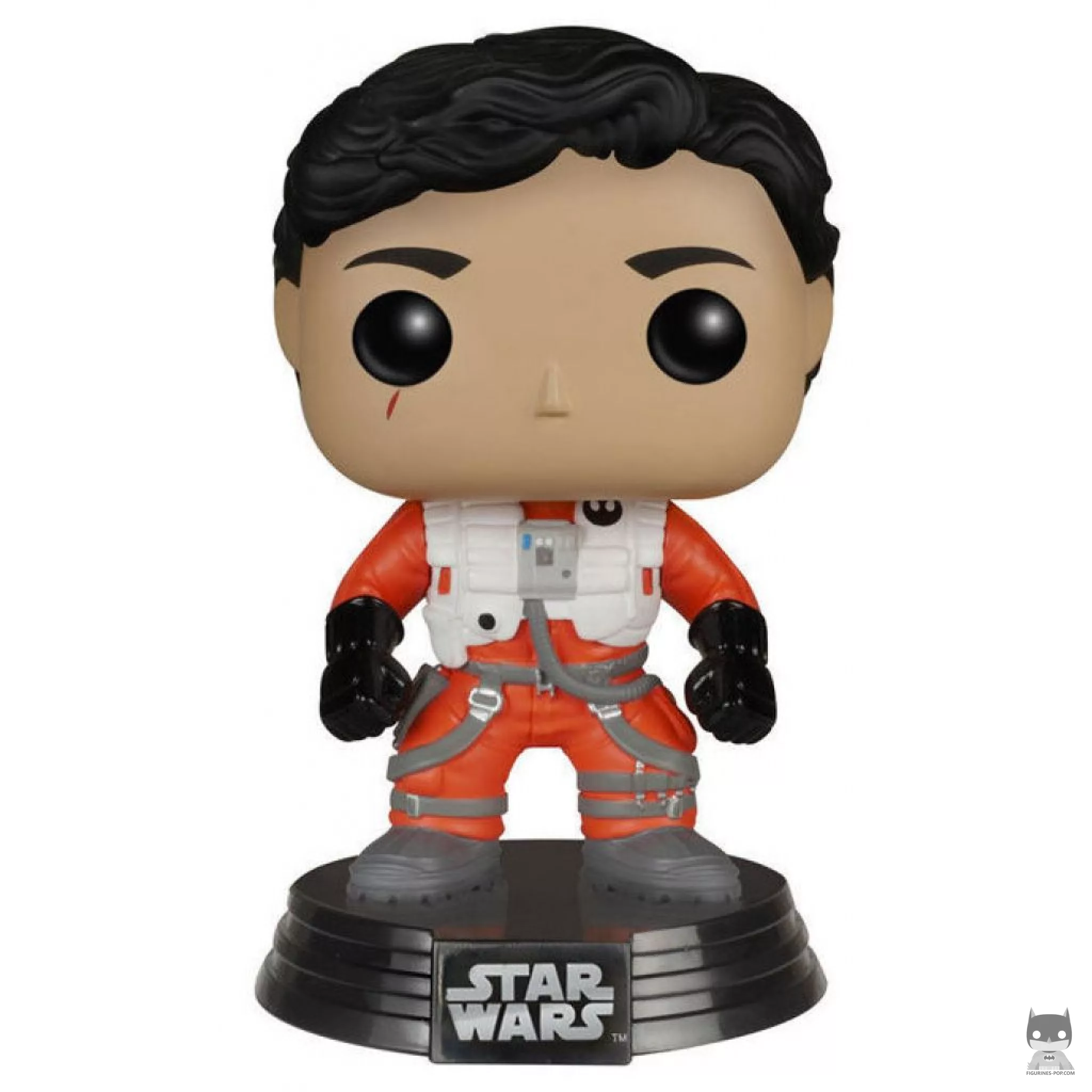 Poe Dameron Unmasked Funko Pop! figure (Star Wars: Episode VII, The Force Awakens)