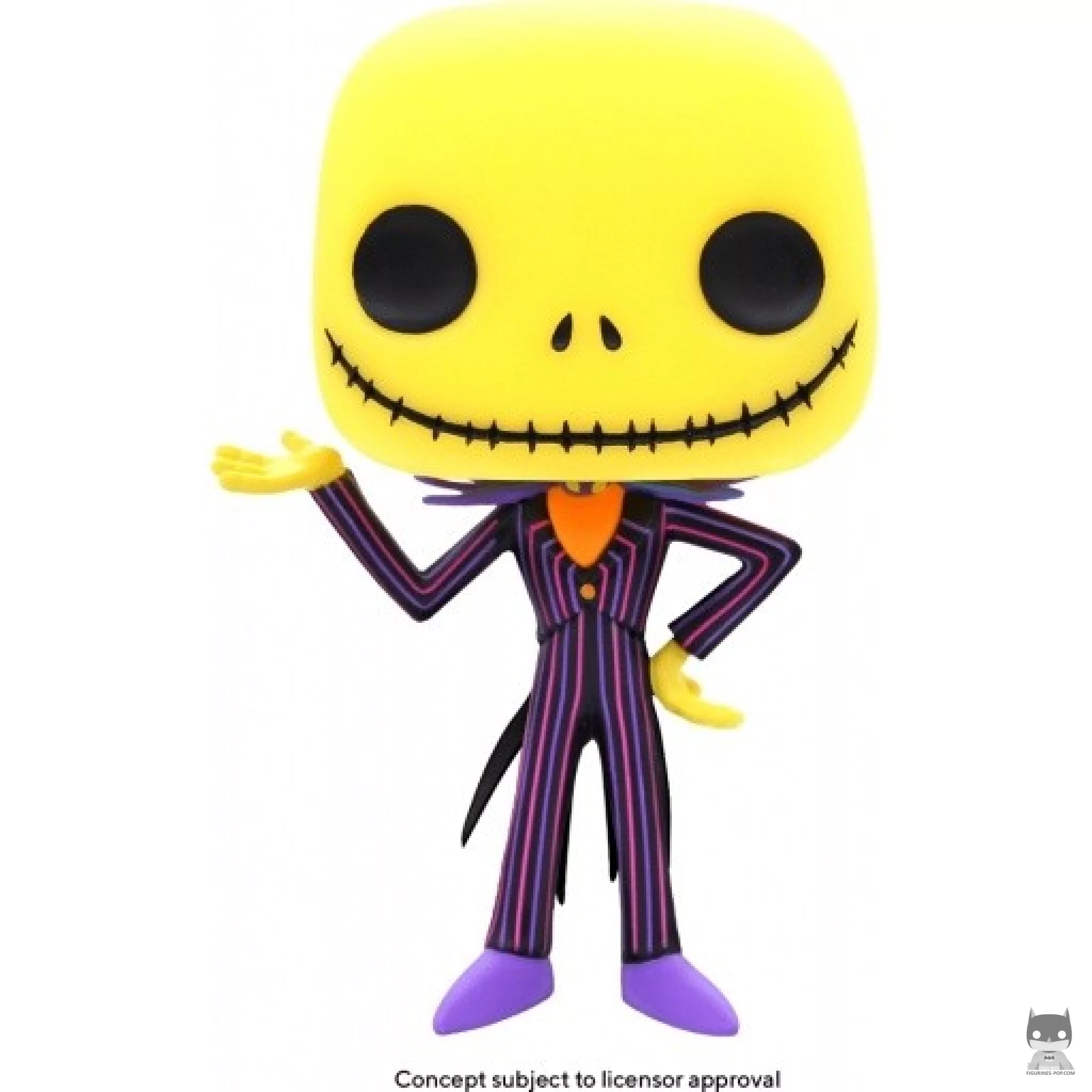 Jack Skellington (Blacklight) Funko Pop! figure (The Nightmare Before Christmas)